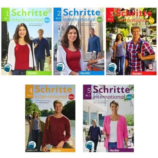 کتاب Schritte International Neu اثر Daniela Niebisch انتشارات دنیای زبان 5 جلدی