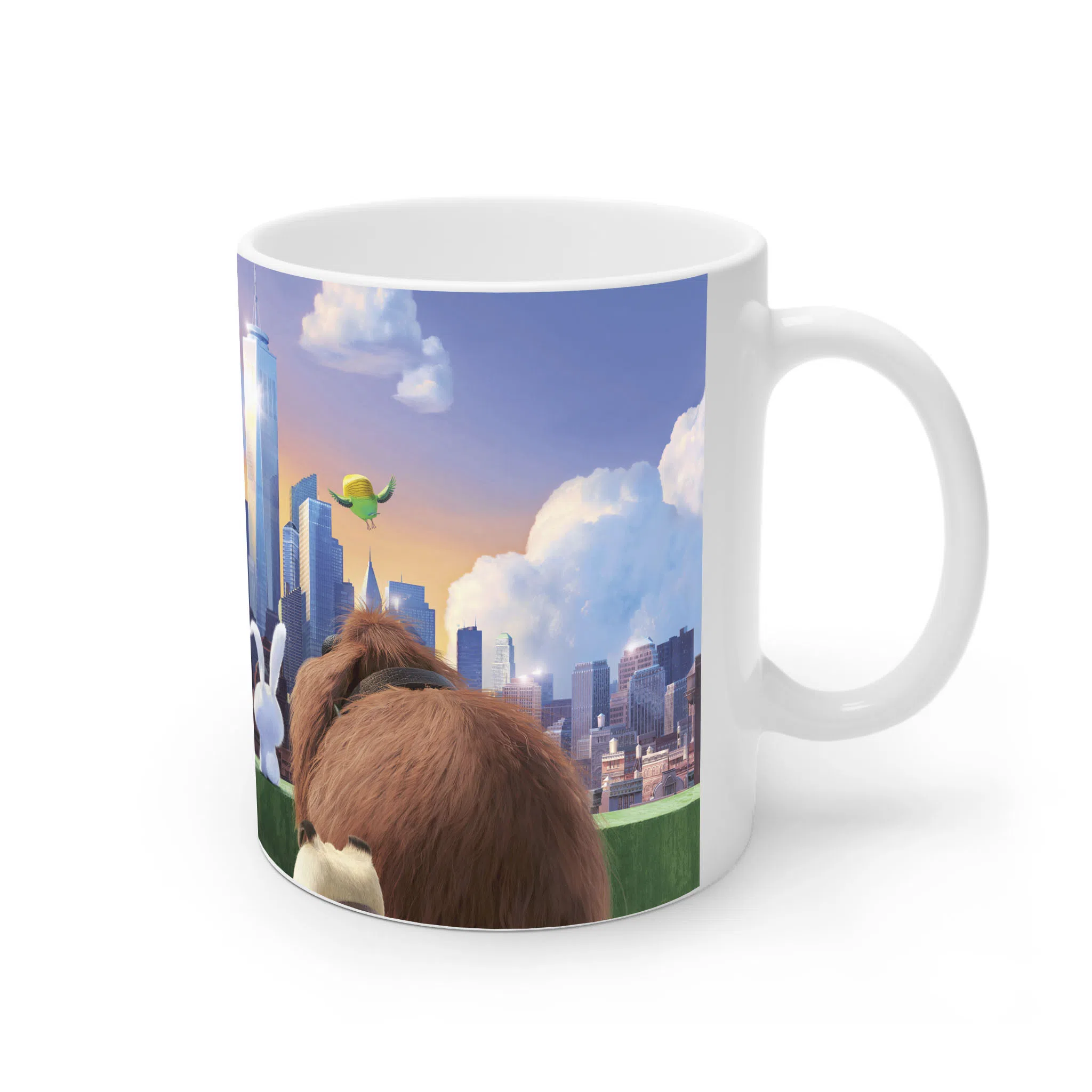 ماگ لیمینات طرح فیلم زندگی پنهان جانوران خانگی The Secret Life of Pets کد NM13056 — تصویر 2