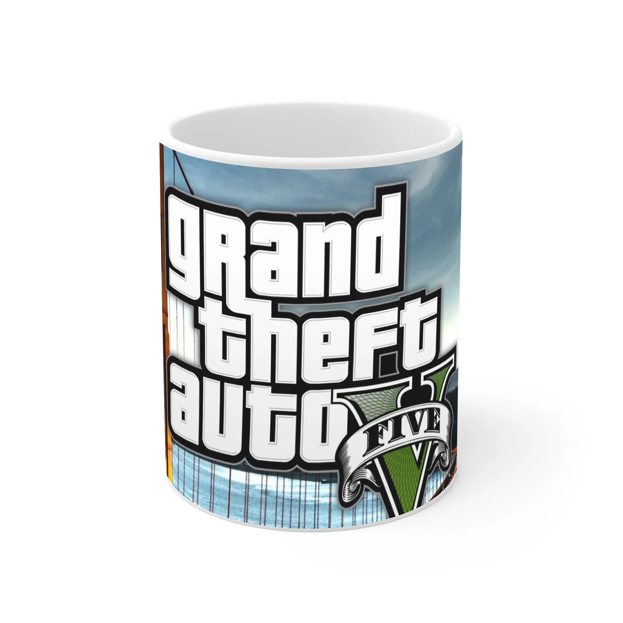 ماگ لیمینات طرح بازی Grand Theft Auto GTA Game کد NM7934