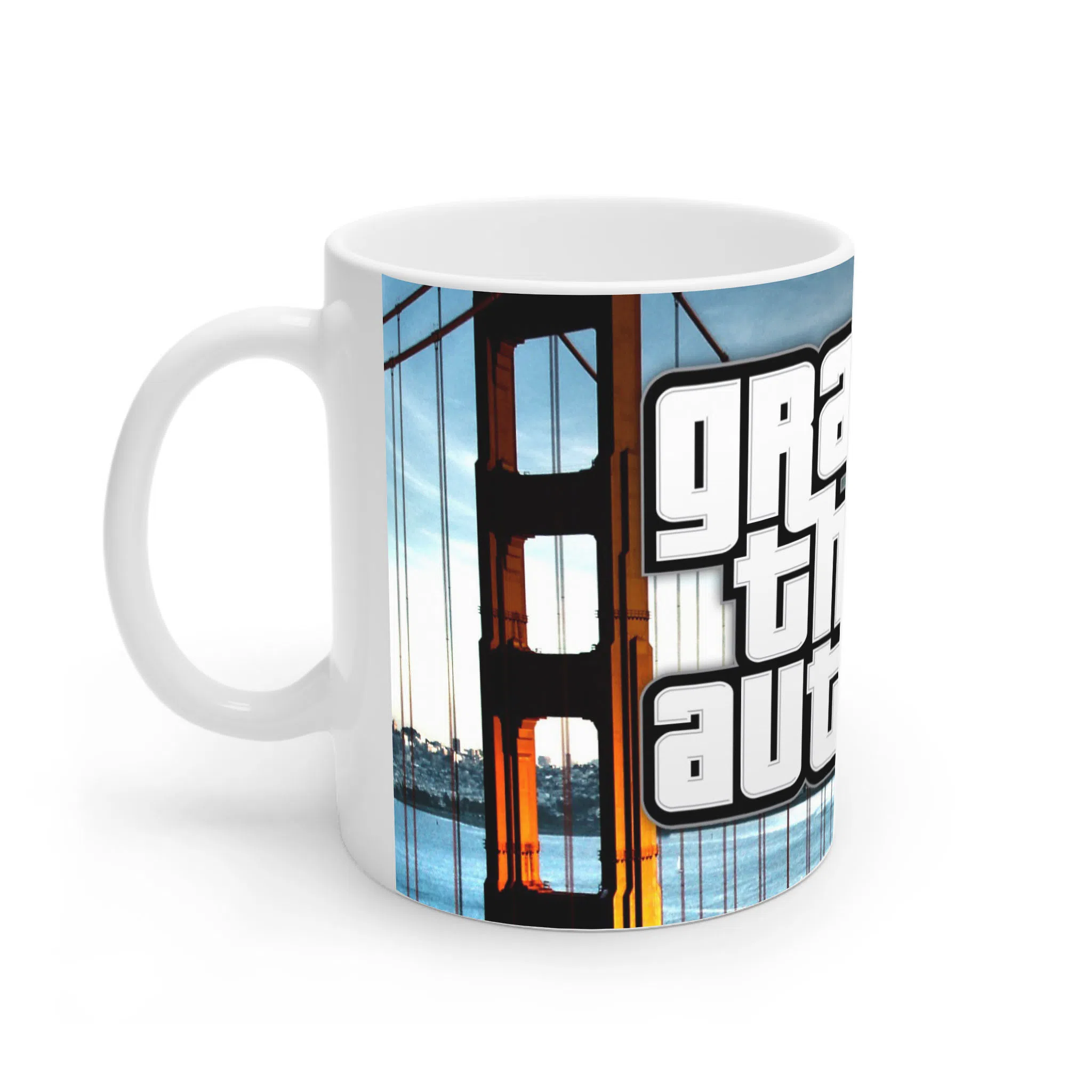 ماگ لیمینات طرح بازی Grand Theft Auto GTA Game کد NM7934 — تصویر 2
