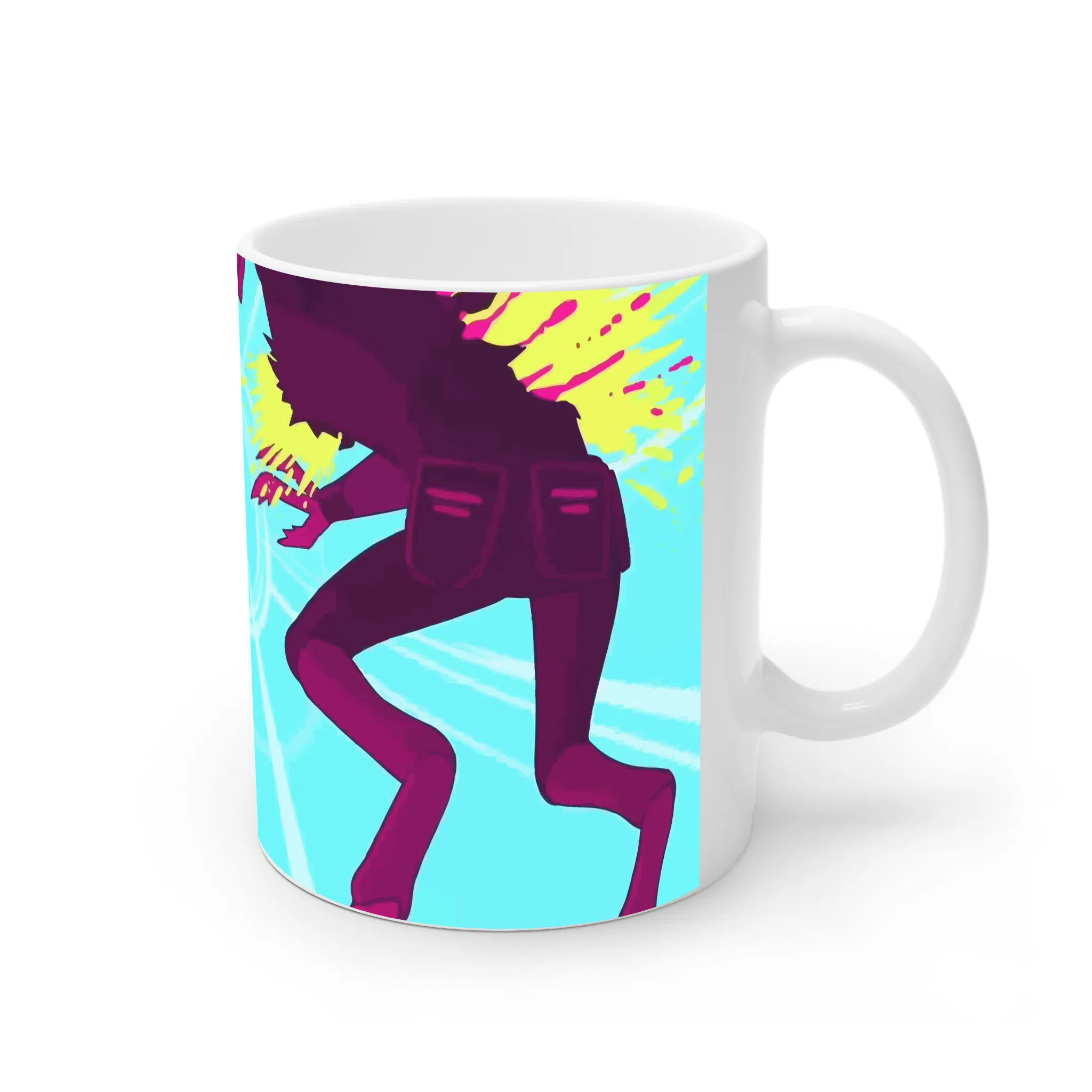 ماگ لیمینات طرح سریال ریک و مورتی Rick and Morty کد NM4887 — تصویر 3