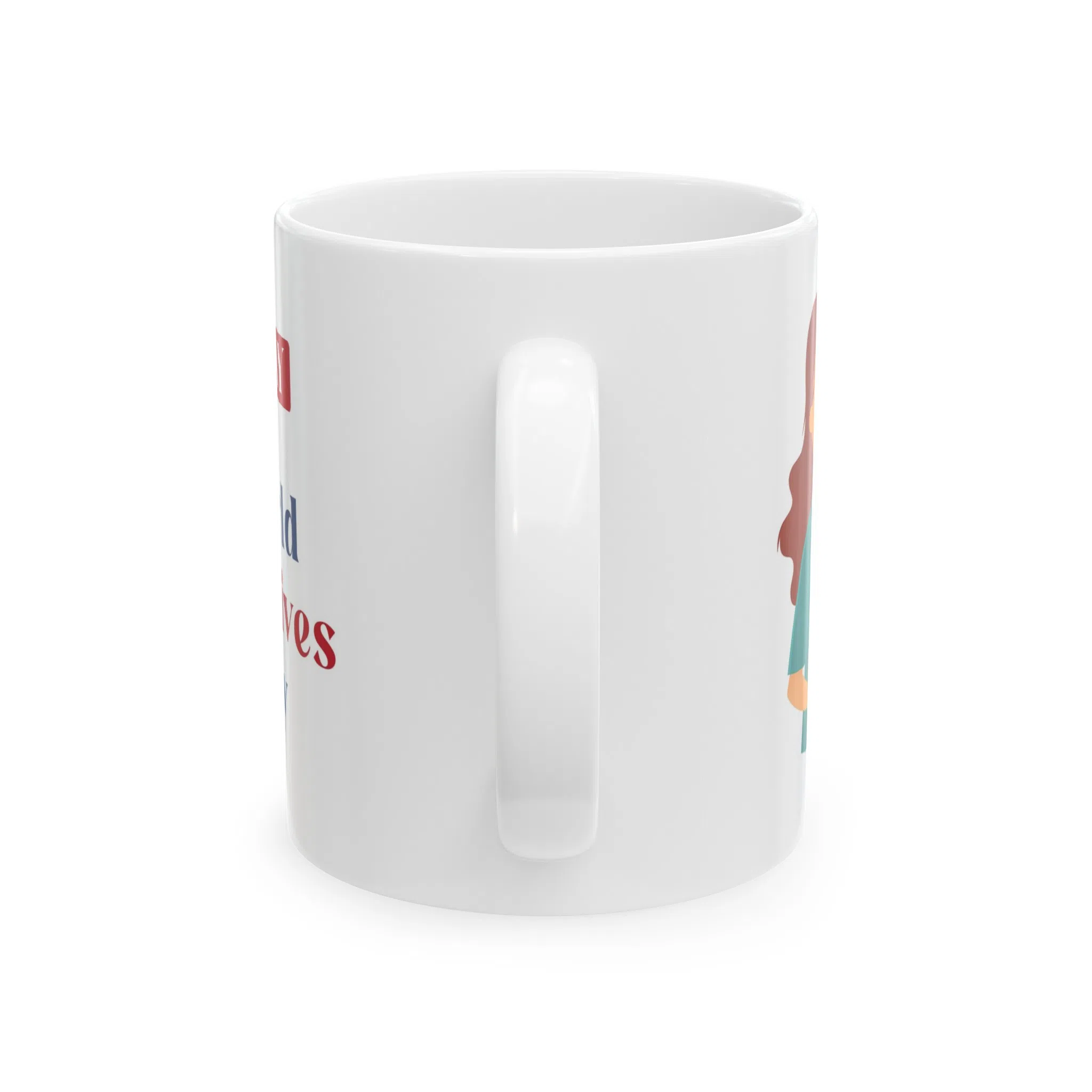ماگ طرح روز ماما مدل NM3322 — تصویر 9