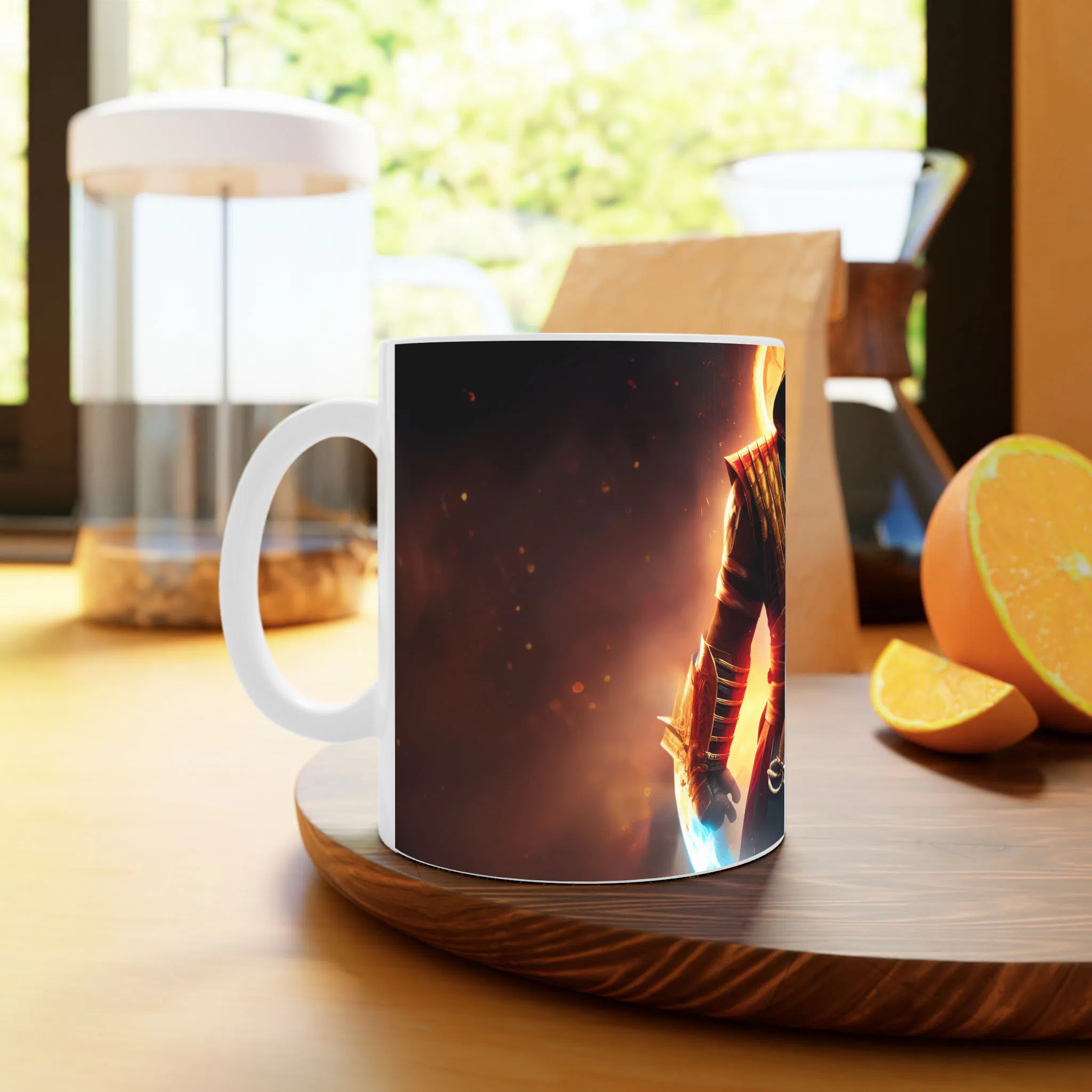 ماگ لیمینات طرح بازی مورتال کامبت Mortal Kombat Game کد NM8502 — تصویر 3