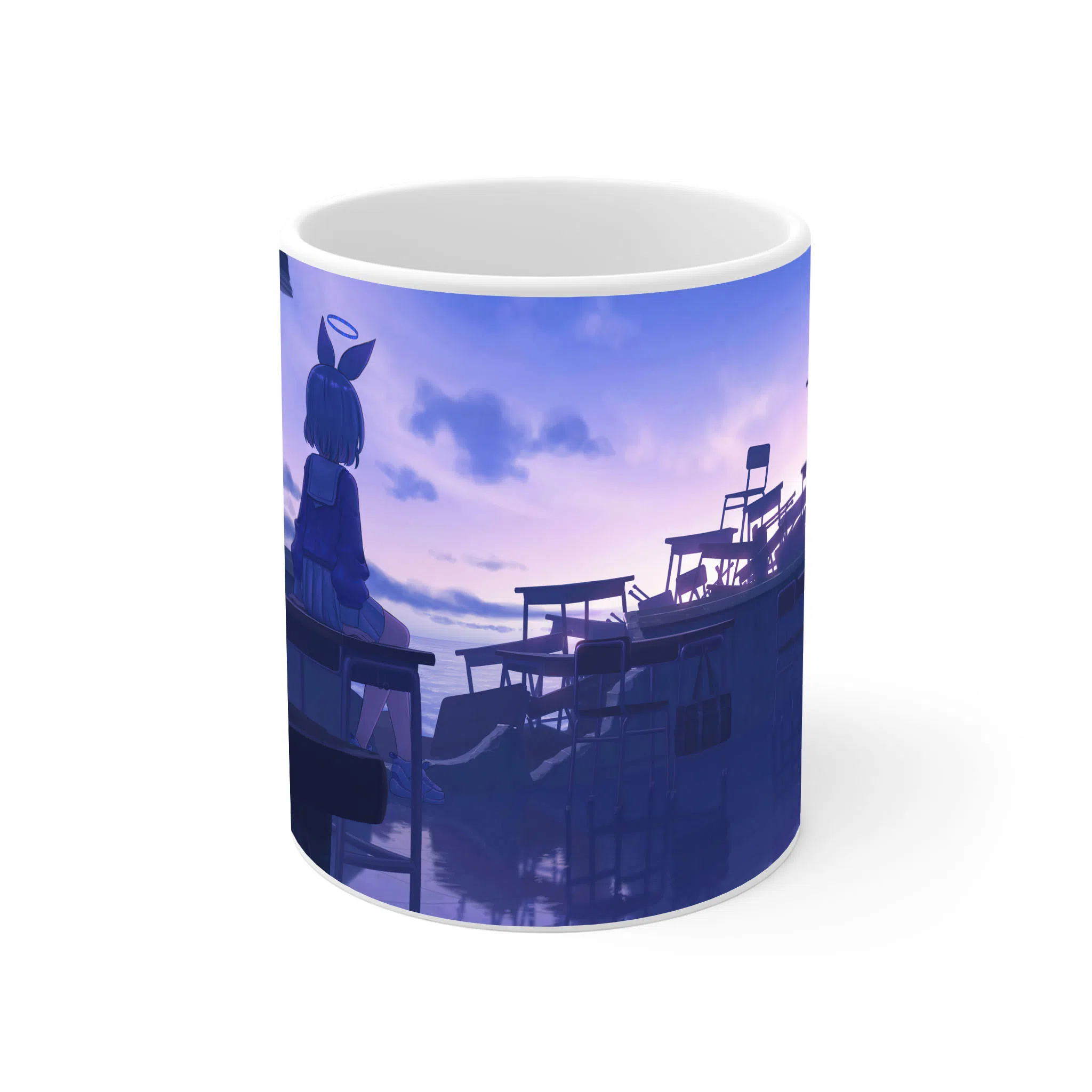 ماگ لیمینات طرح انیمه Blue Archive کد NM0539 — تصویر 2