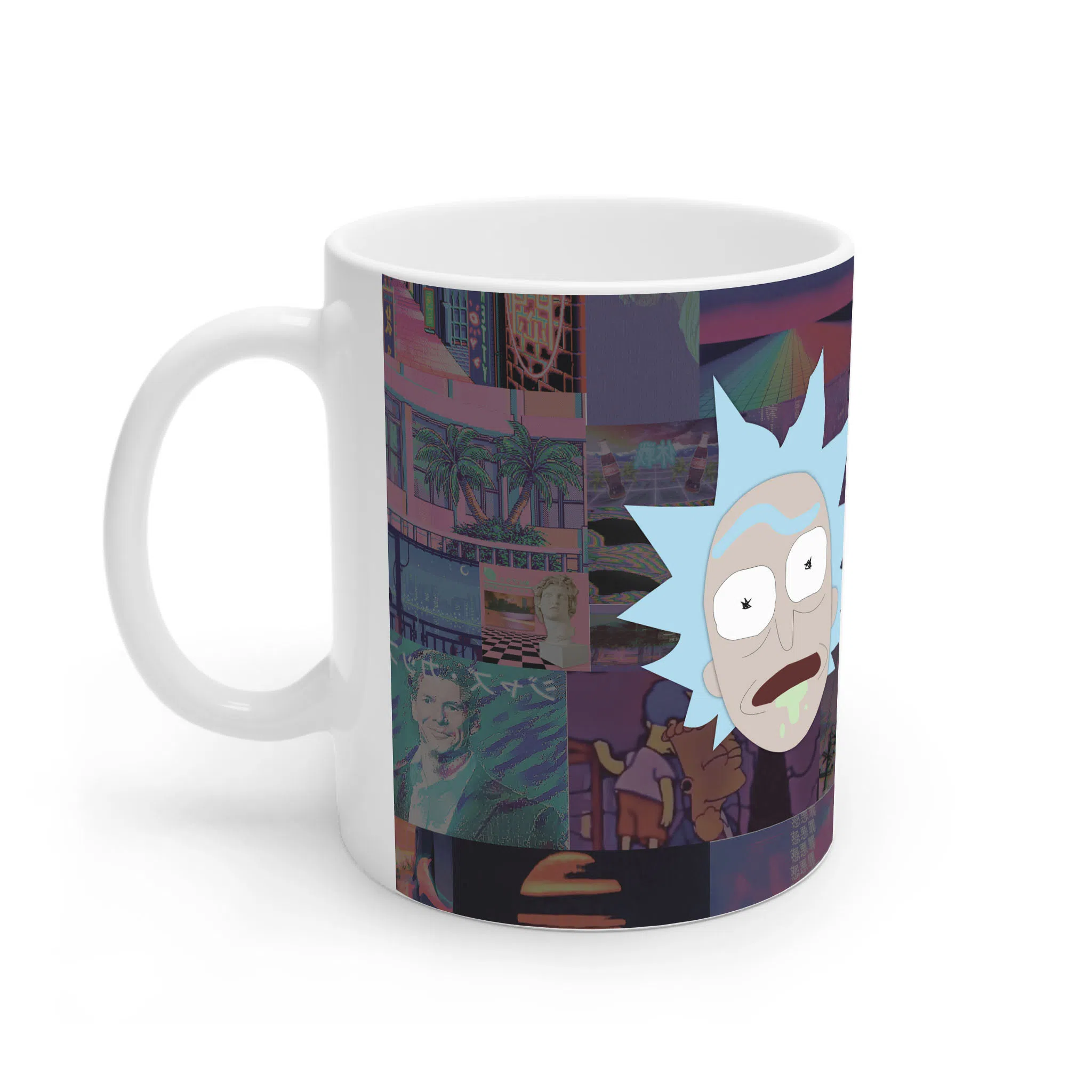 ماگ لیمینات طرح سریال ریک و مورتی Rick and Morty کد NM4901 — تصویر 3