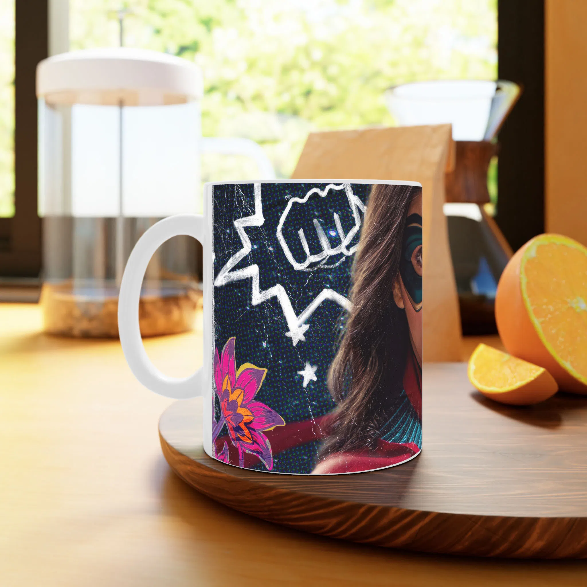 ماگ لیمینات طرح سریال Ms Marvel کد NM4788 — تصویر 2