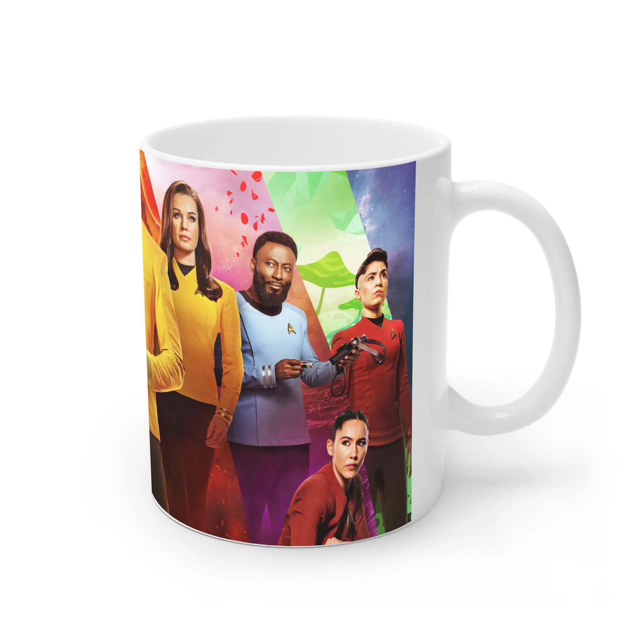 ماگ لیمینات طرح سریال پیشتازان فضا Star Trek کد NM5053 — تصویر 3