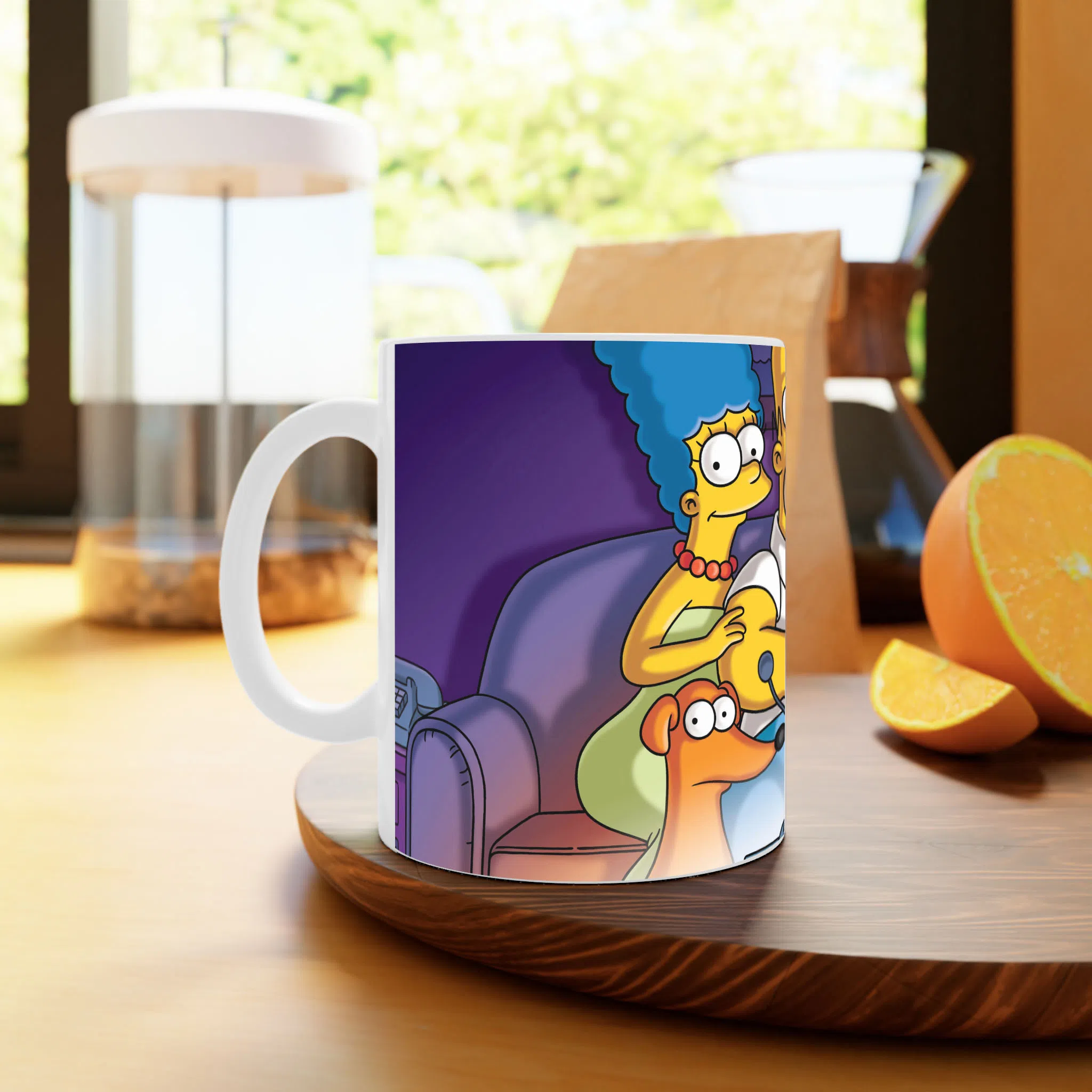 ماگ لیمینات طرح سریال The Simpsons کد NM5614 — تصویر 4