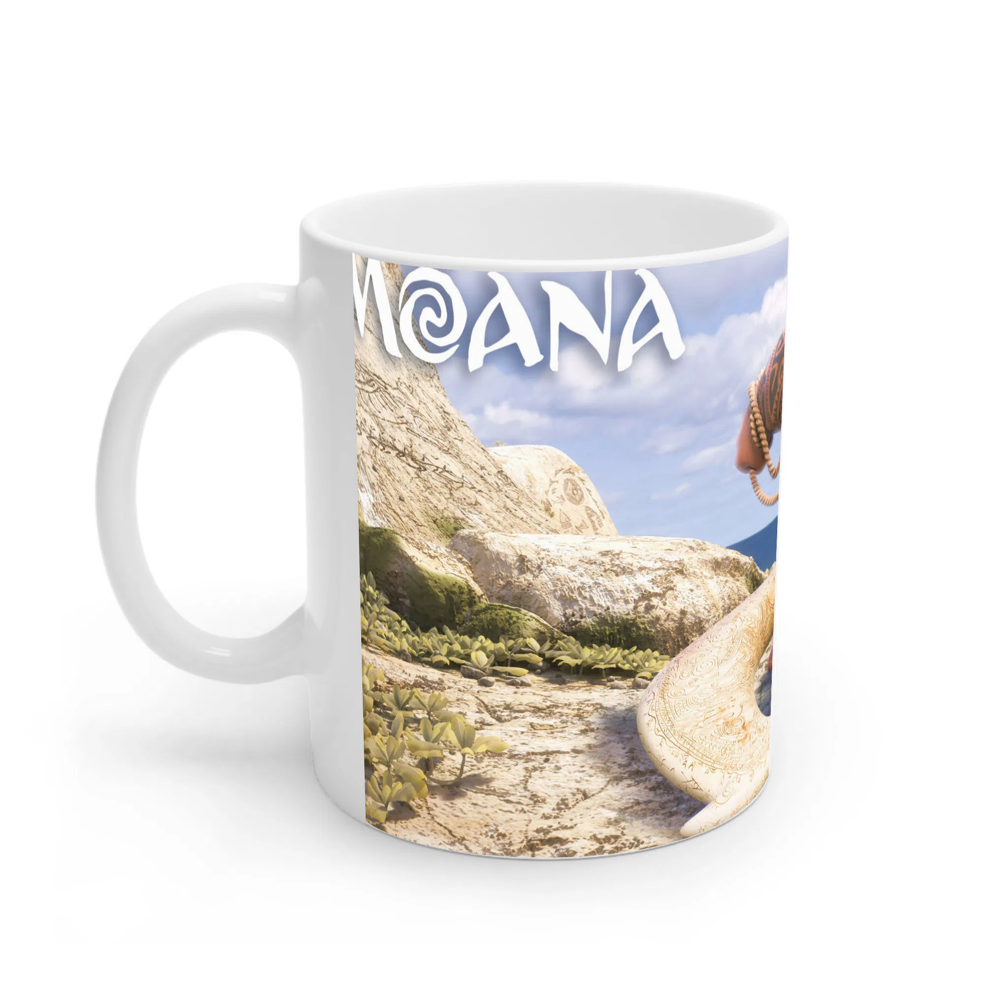 ماگ لیمینات طرح فیلم Moana کد NM11988 — تصویر 3