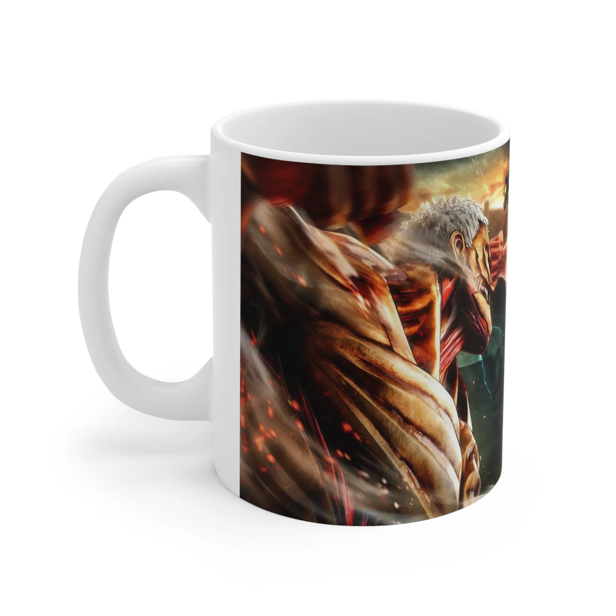 ماگ طرح انیمه اتک ان تایتان Attack on the Titan مدل NM2539 — تصویر 2