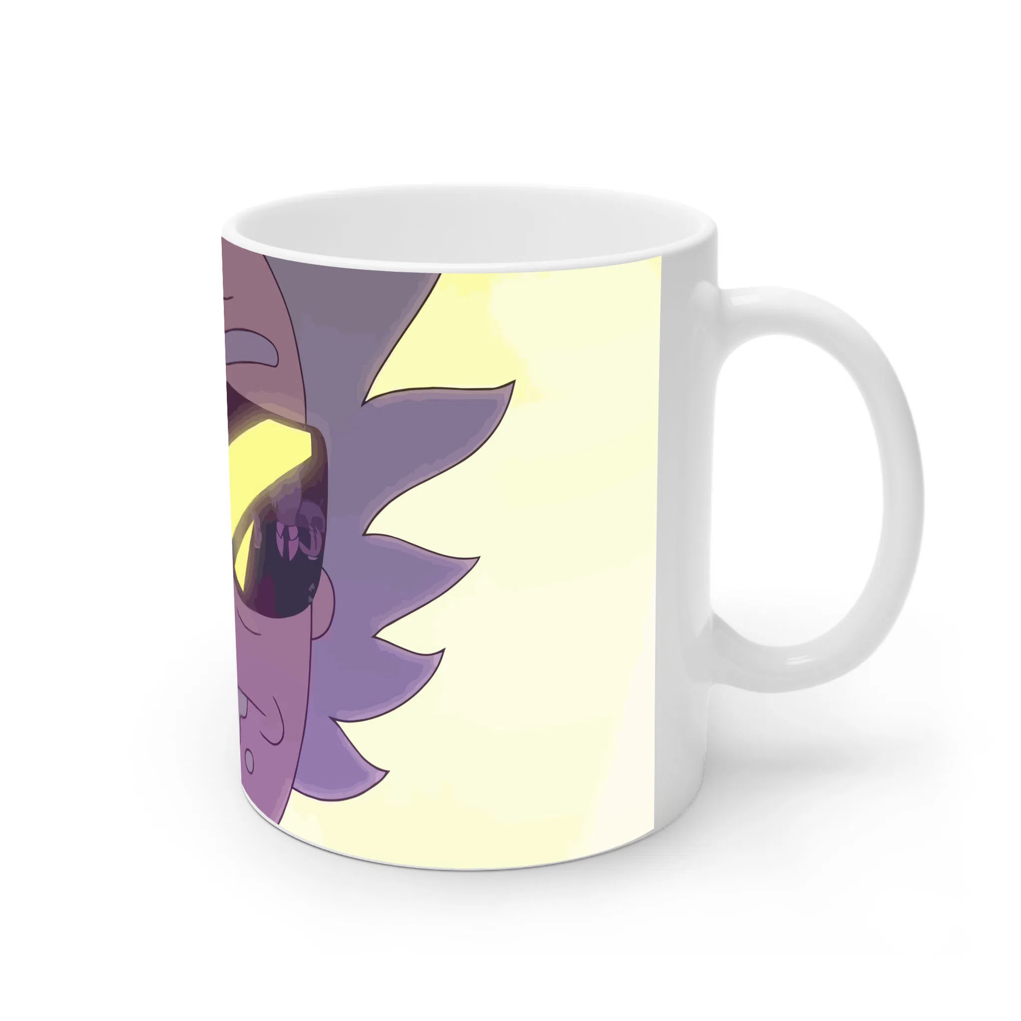ماگ لیمینات طرح سریال ریک و مورتی Rick and Morty کد NM4938 — تصویر 3
