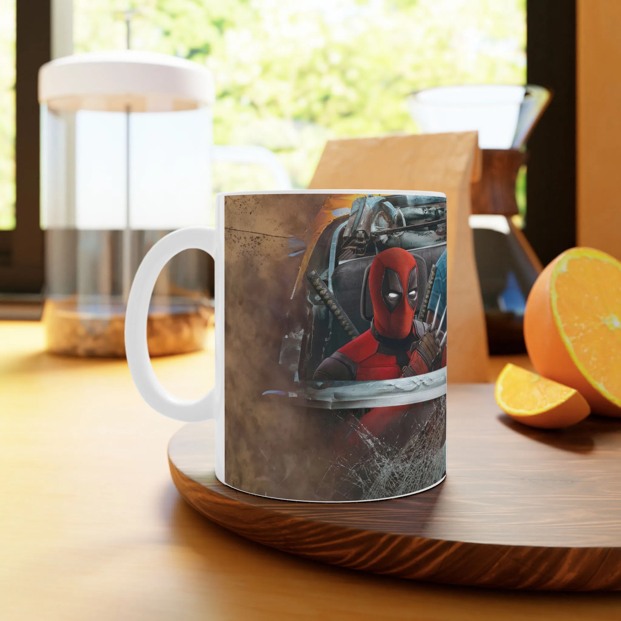 ماگ لیمینات طرح فیلم ددپول Deadpool کد NM11162 — تصویر 2