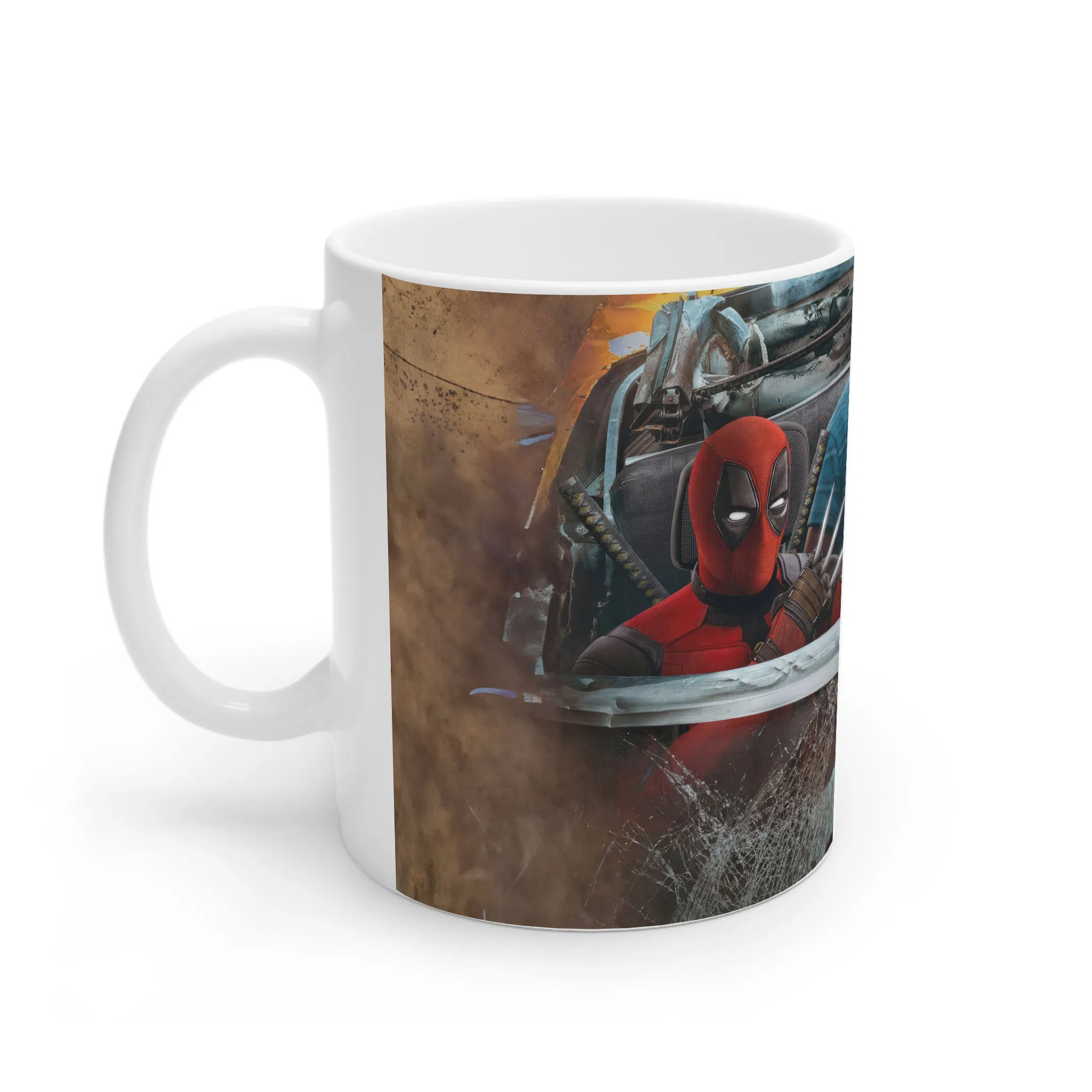 ماگ لیمینات طرح فیلم ددپول Deadpool کد NM11162 — تصویر 3