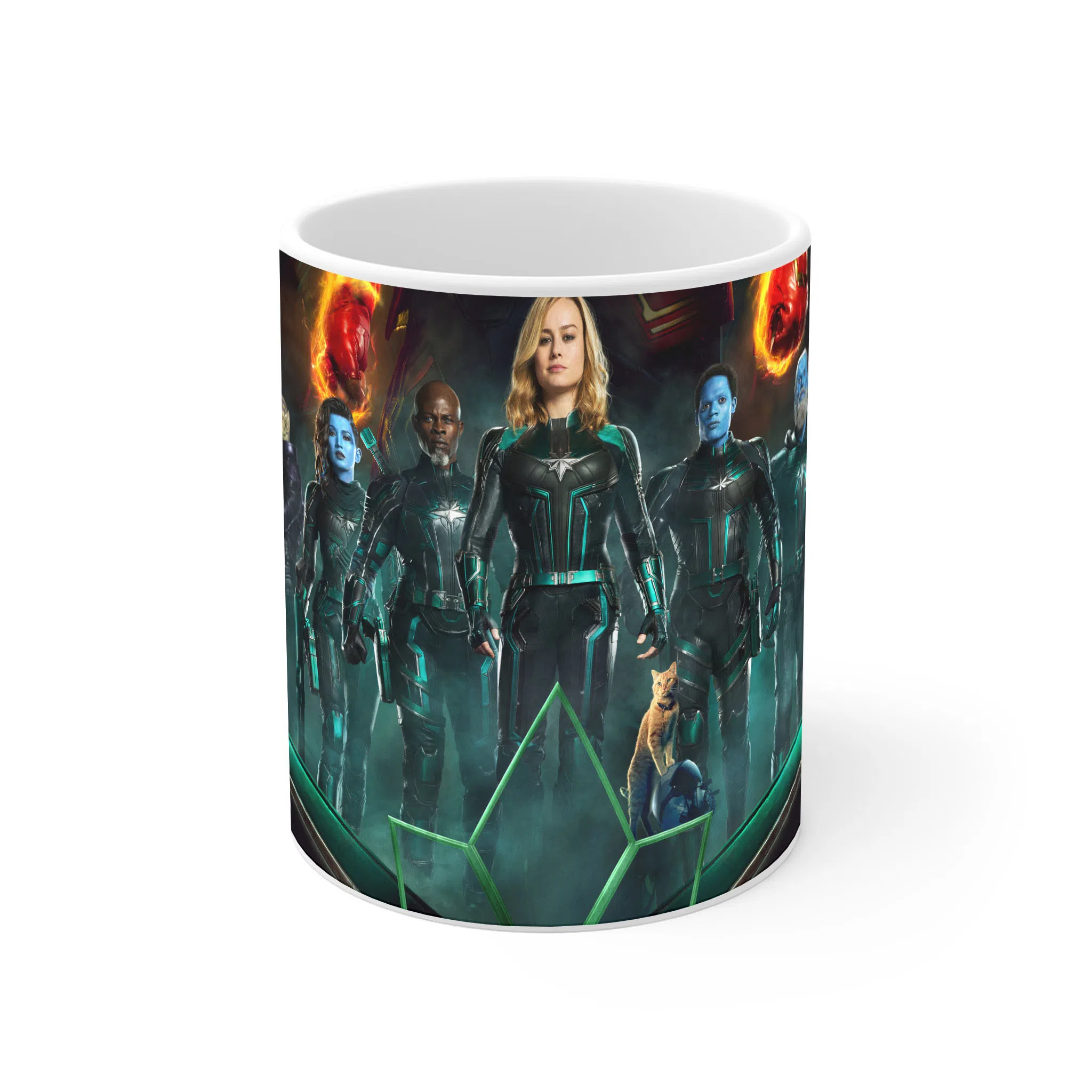 ماگ لیمینات طرح فیلم Captain Marvel کد NM11022