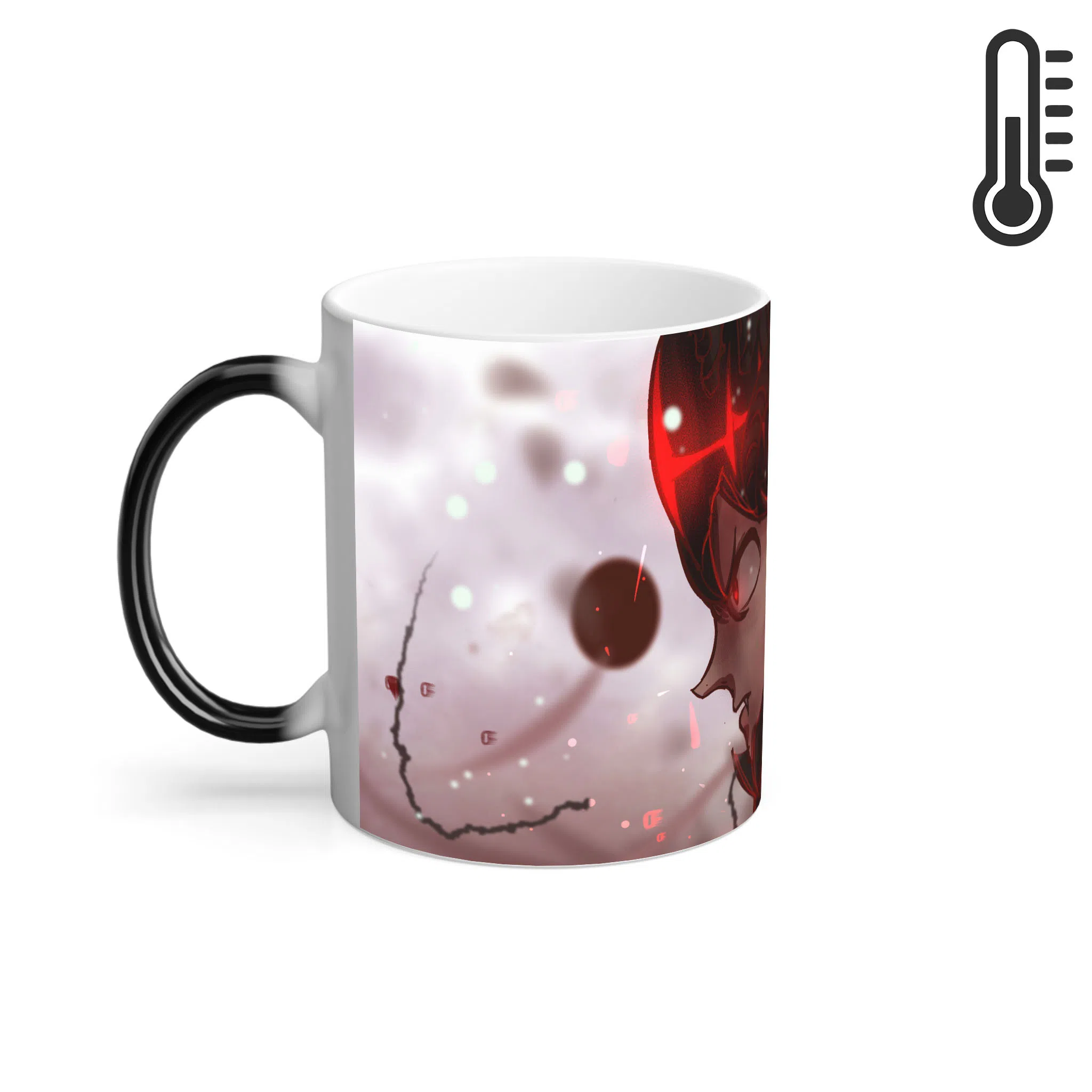 ماگ حرارتی لیمینات طرح انیمه شبدر سیاه - Black Clover کد NM0518 — تصویر 2
