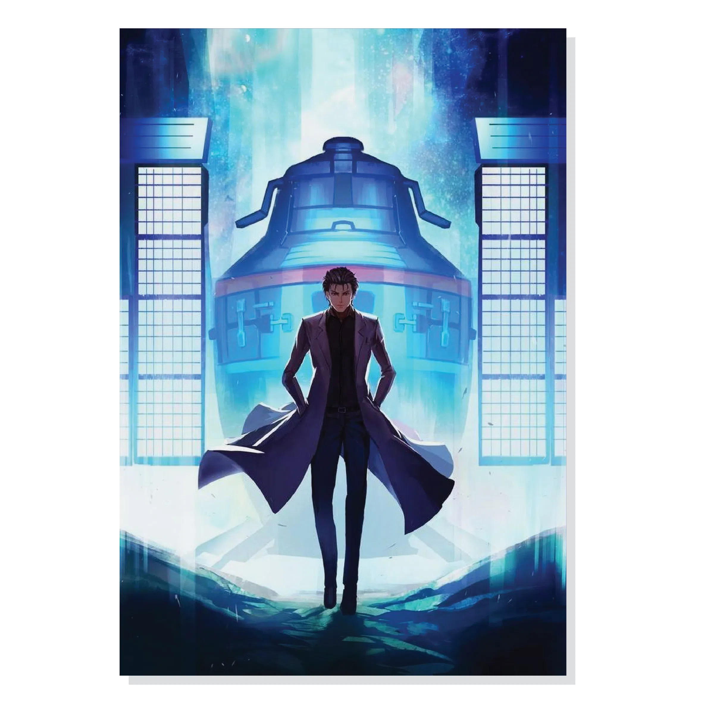 پوستر طرح انیمه دروازه اشتاینز مدل M0269 M0269 Steins Gate Anime Chassis Panel