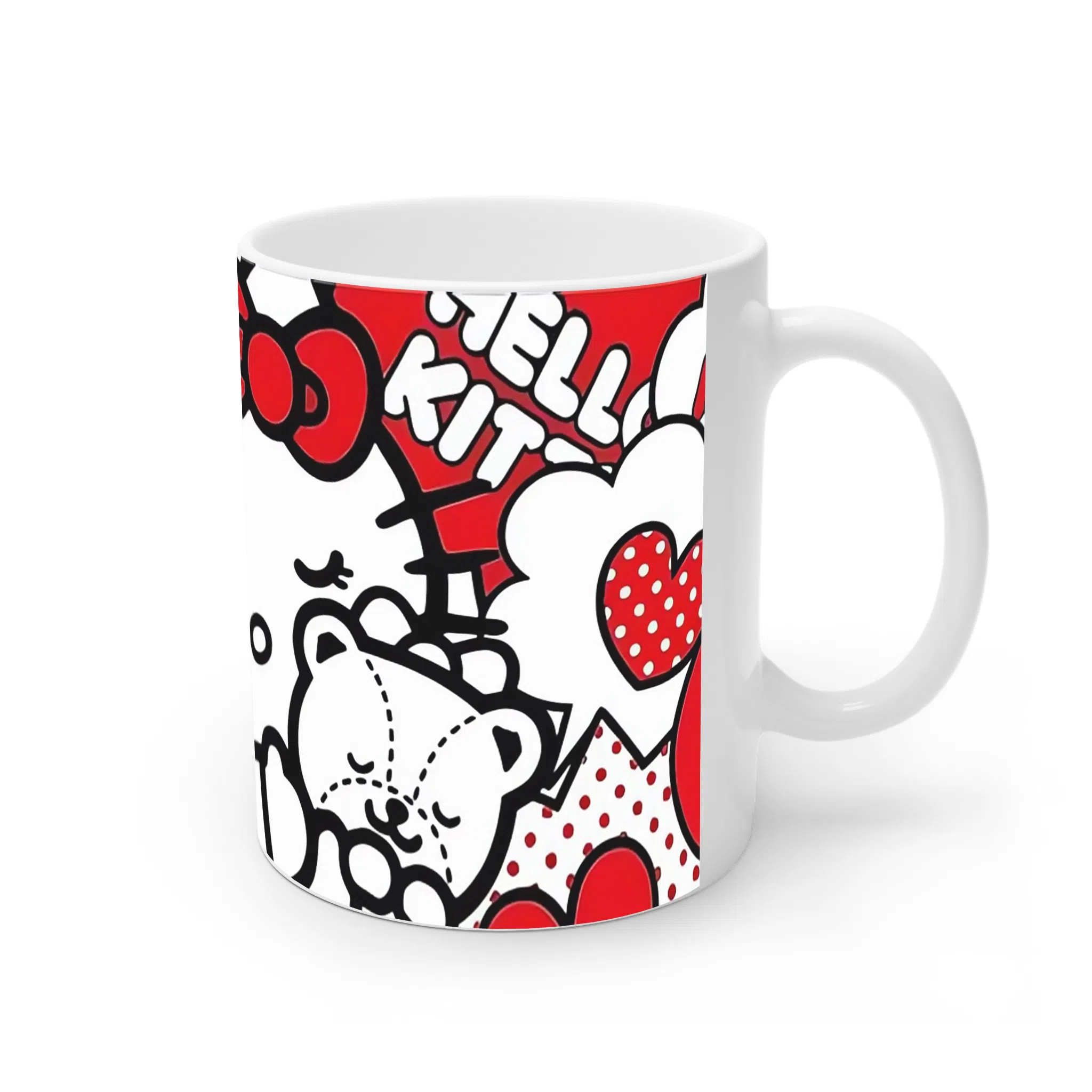 ماگ لیمینات طرح هلو کیتی Hello Kitty کد NM13440 — تصویر 2