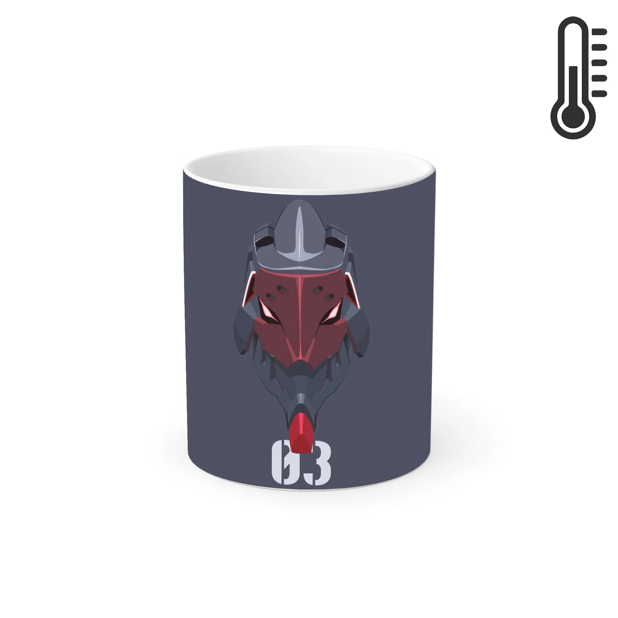 ماگ حرارتی لیمینات طرح انیمه Evangelion کد NM0788