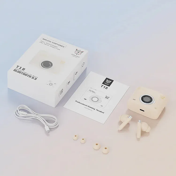 هدفون مخصوص بازی بلوتوثی اونیکوما مدل T18 — تصویر 7