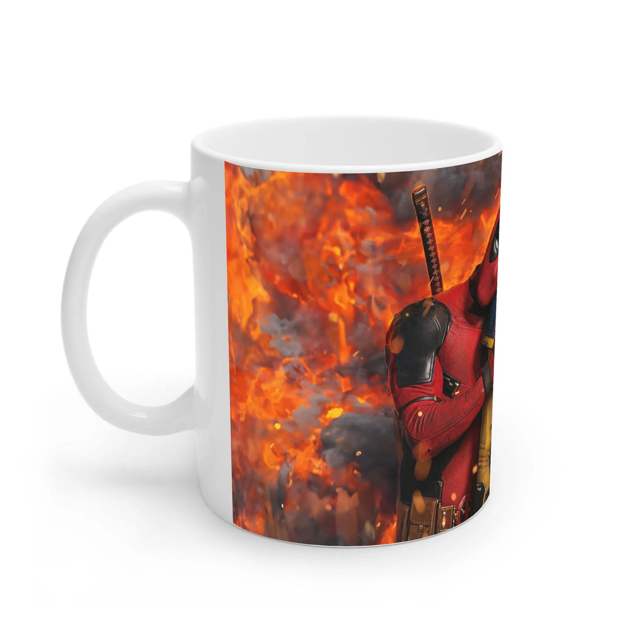 ماگ لیمینات طرح فیلم ددپول Deadpool کد NM11127 — تصویر 3