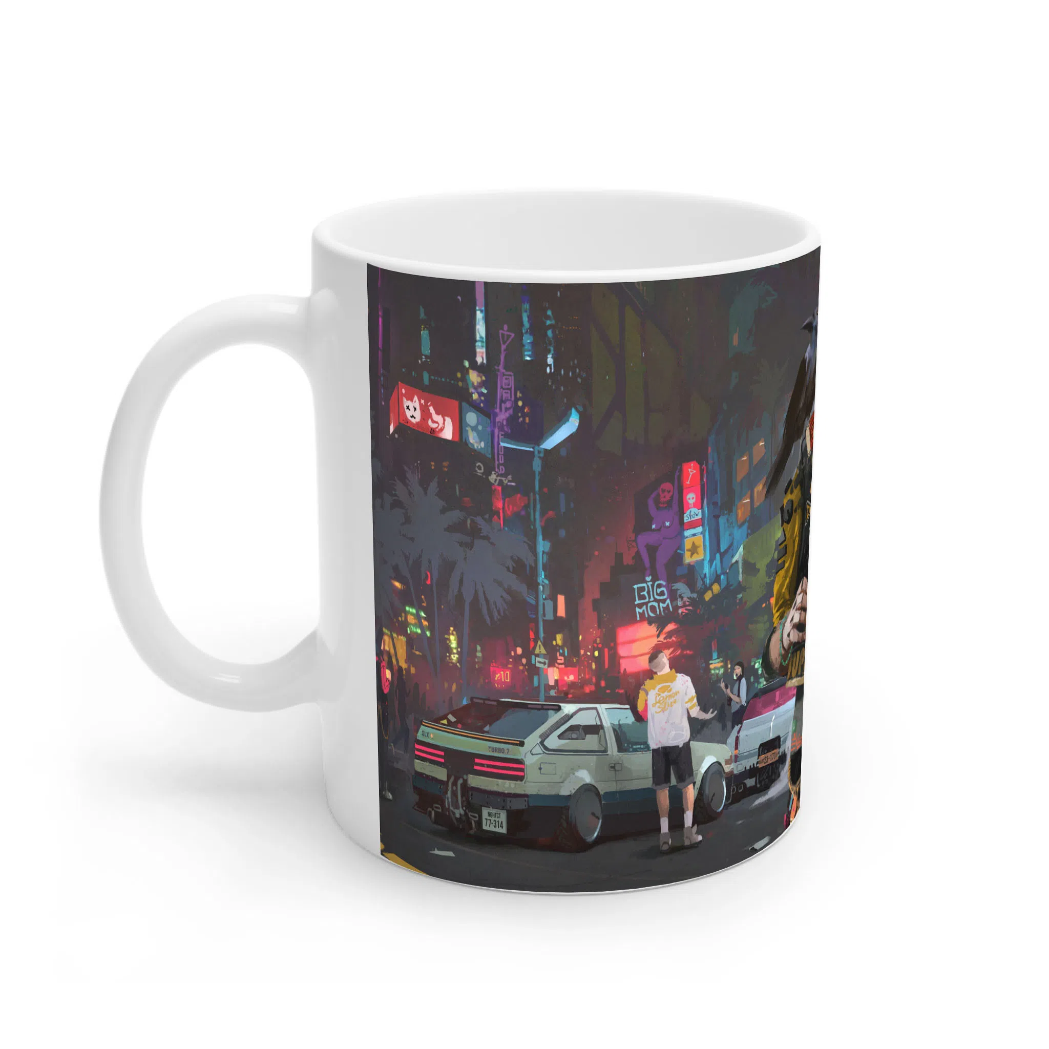 ماگ لیمینات طرح بازی سایبرپانک Cyberpunk 2077 Game کد NM6745 — تصویر 3
