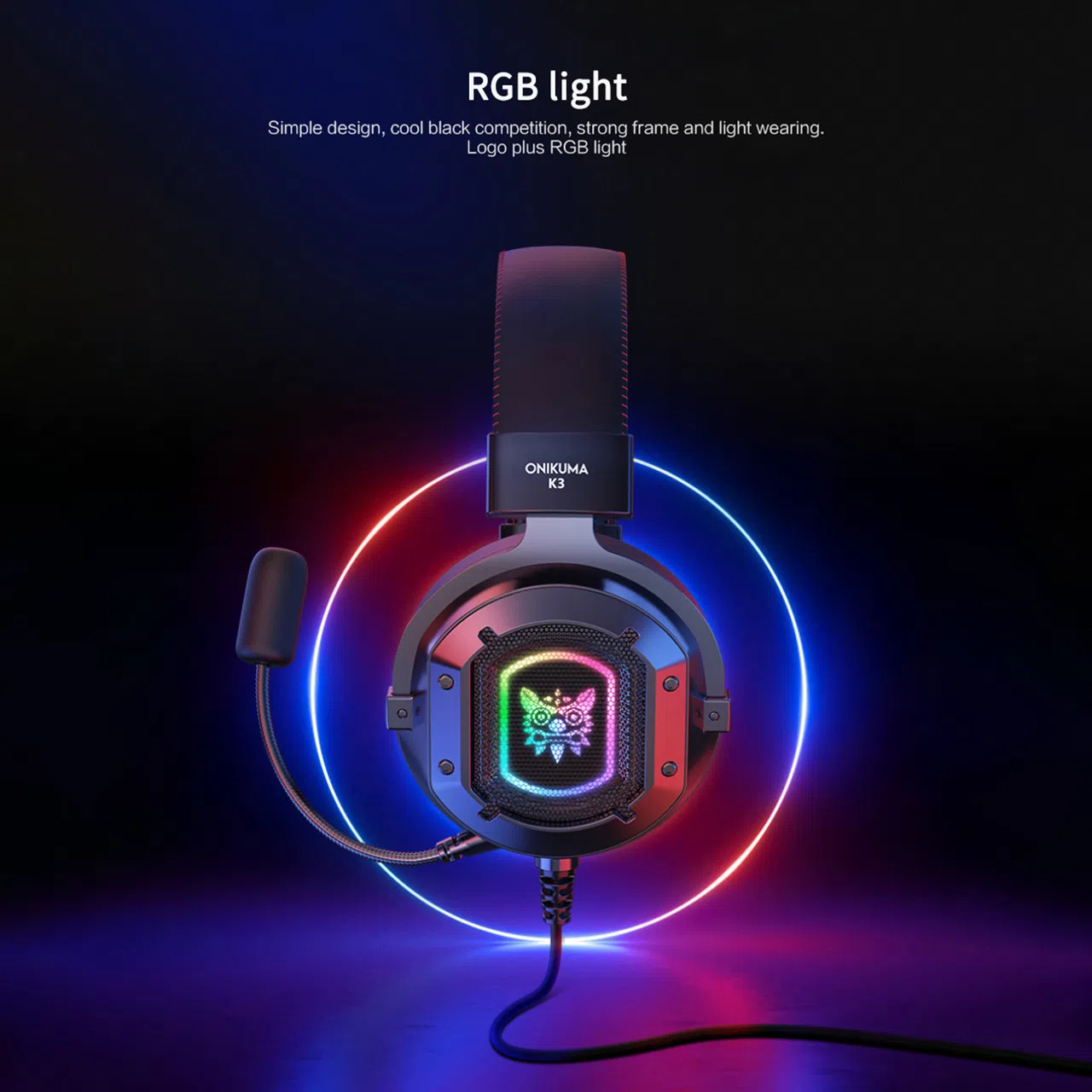 هدفون مخصوص بازی بلوتوثی اونیکوما مدل k3 — تصویر 11