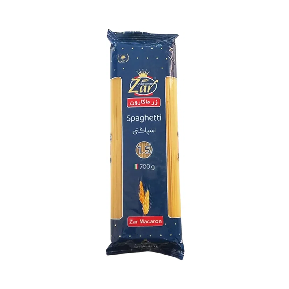 اسپاگتی قطر 1.5 زرماکارون 700 گرم