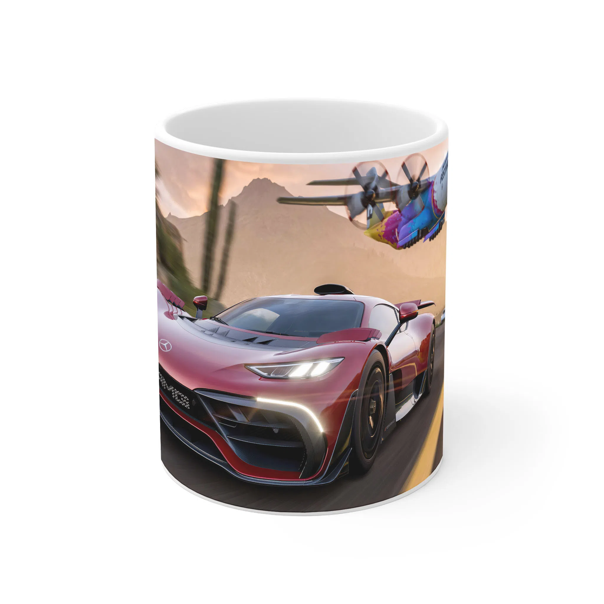 ماگ لیمینات طرح بازی Forza Game کد NM7473 — تصویر 2