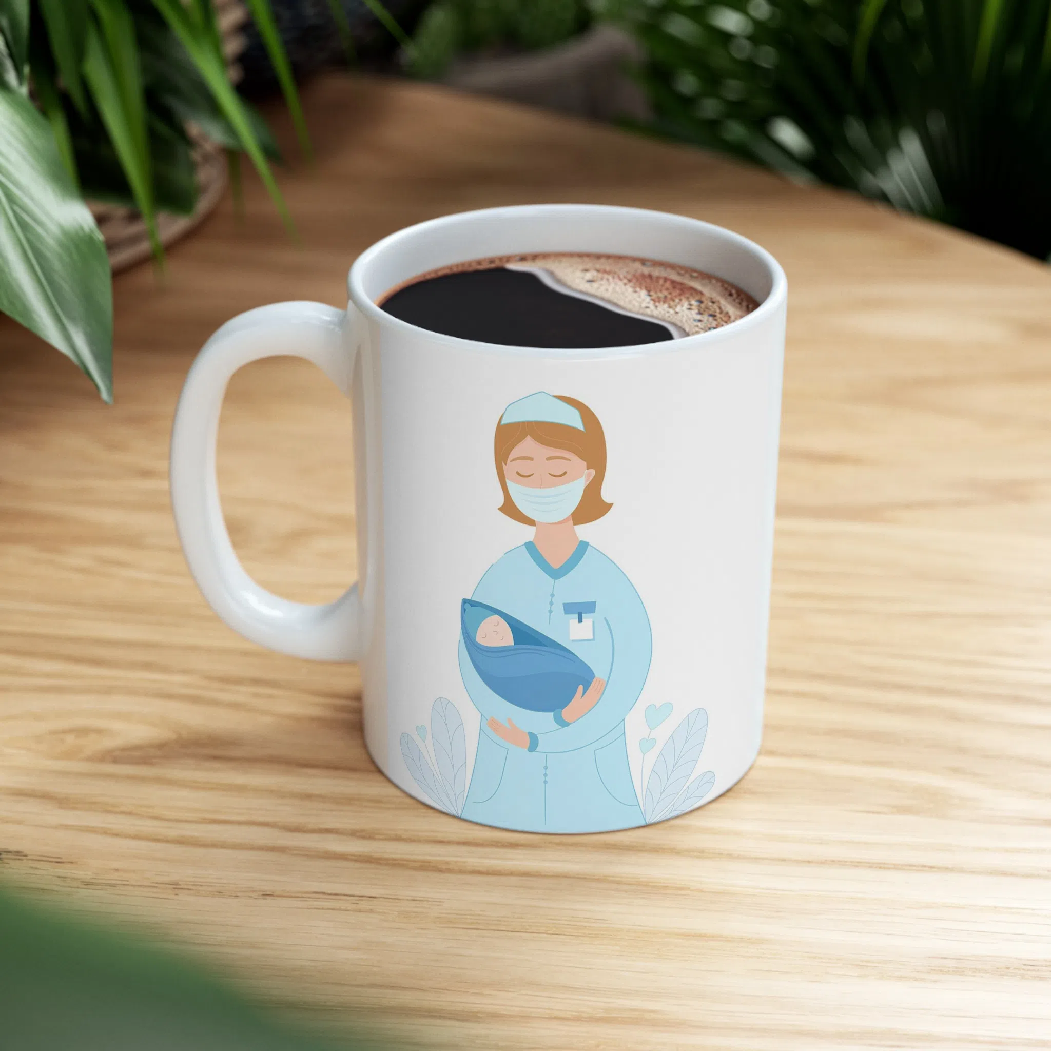 ماگ طرح روز ماما مدل NM3306 — تصویر 4