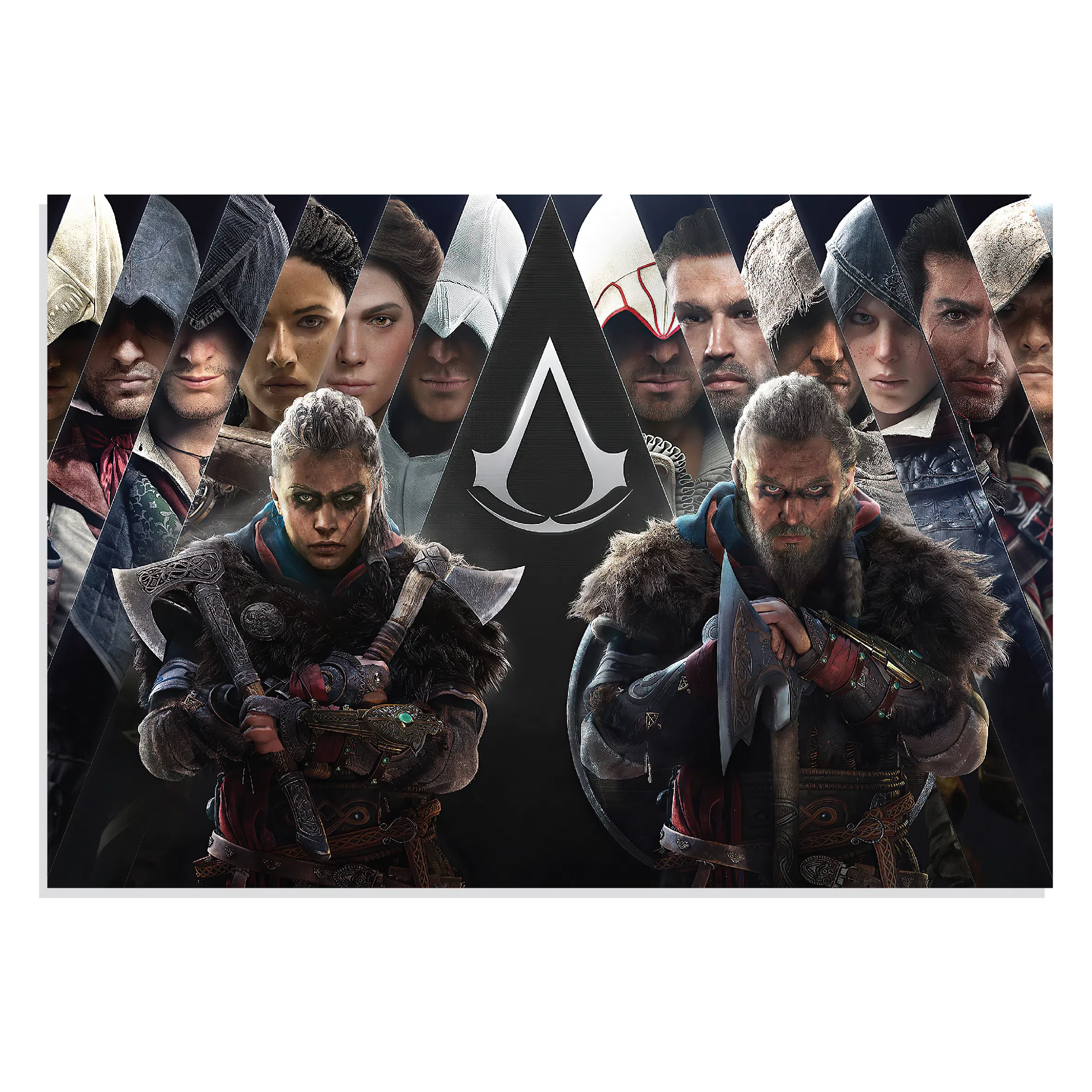 پوستر طرح بازی کیش قاتل والهالا Assassins Creed Valhala مدل NV0946