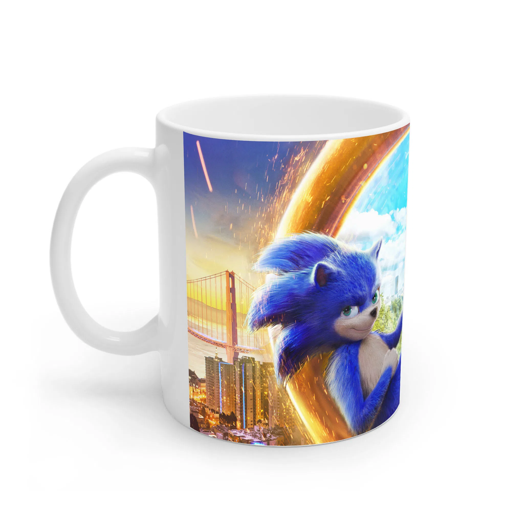 ماگ لیمینات طرح فیلم سونیک خارپشت Sonic the Hedgehog کد NM12311 — تصویر 2