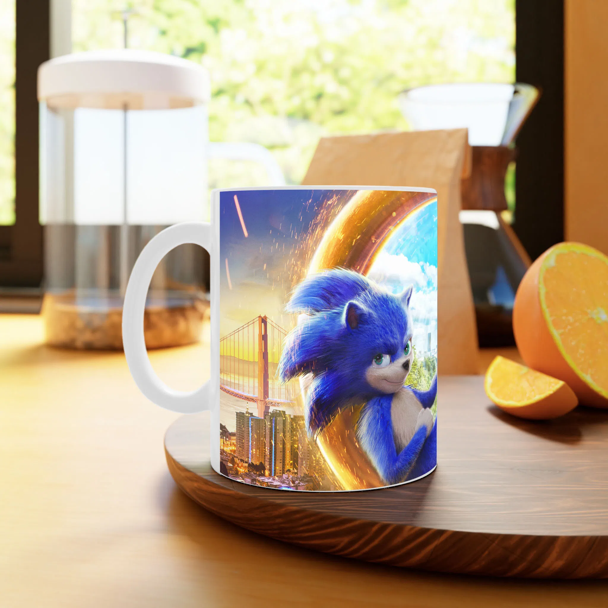 ماگ لیمینات طرح فیلم سونیک خارپشت Sonic the Hedgehog کد NM12311 — تصویر 3