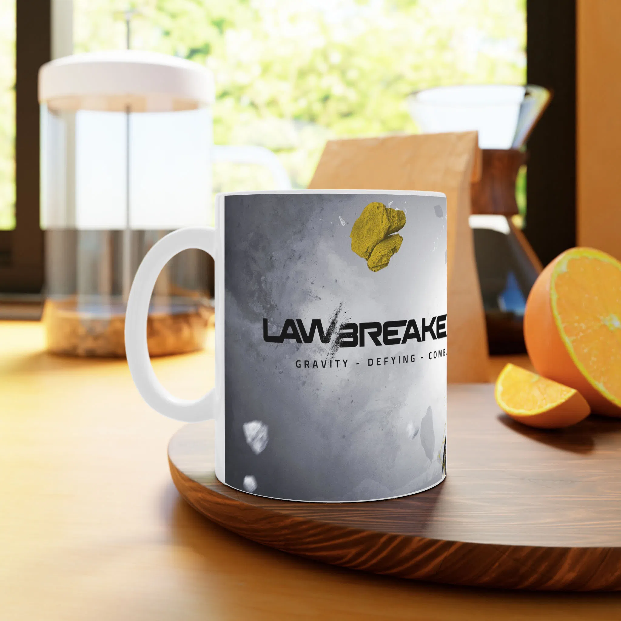 ماگ لیمینات طرح بازی LawBreakers Game کد NM8186 — تصویر 2