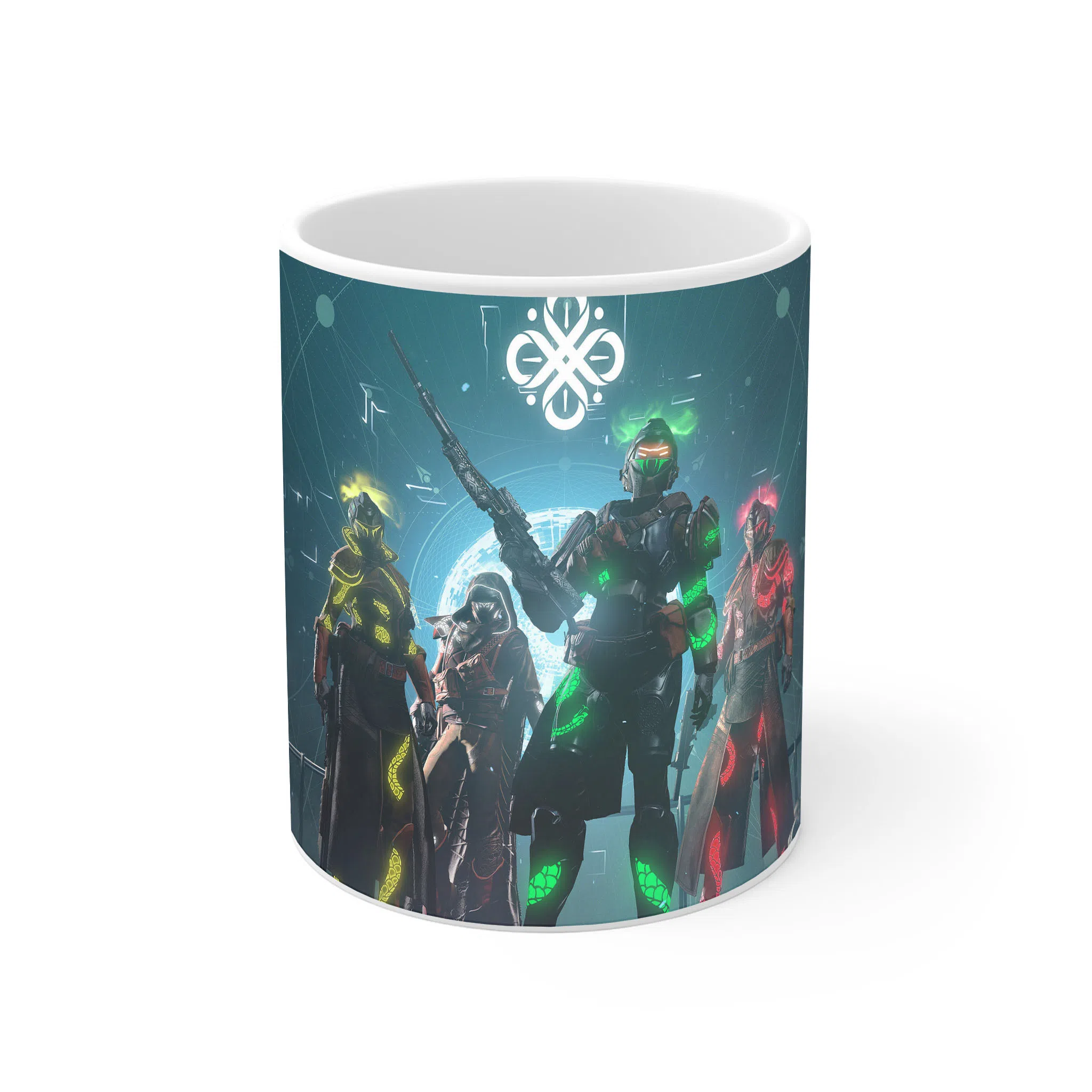 ماگ لیمینات طرح بازی سرنوشت Destiny Game کد NM6897 — تصویر 4