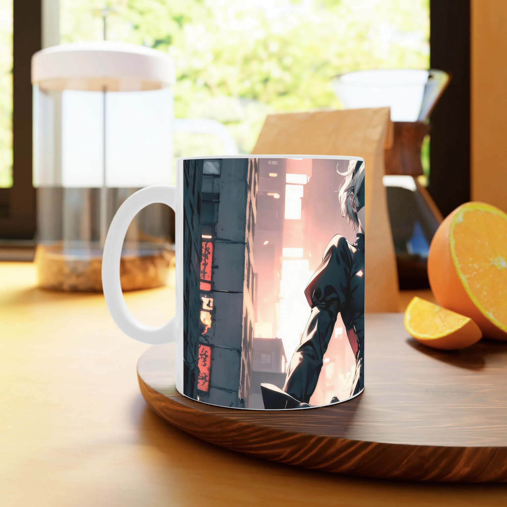 ماگ لیمینات طرح بازی Nier Automata Game کد NM8705 — تصویر 3