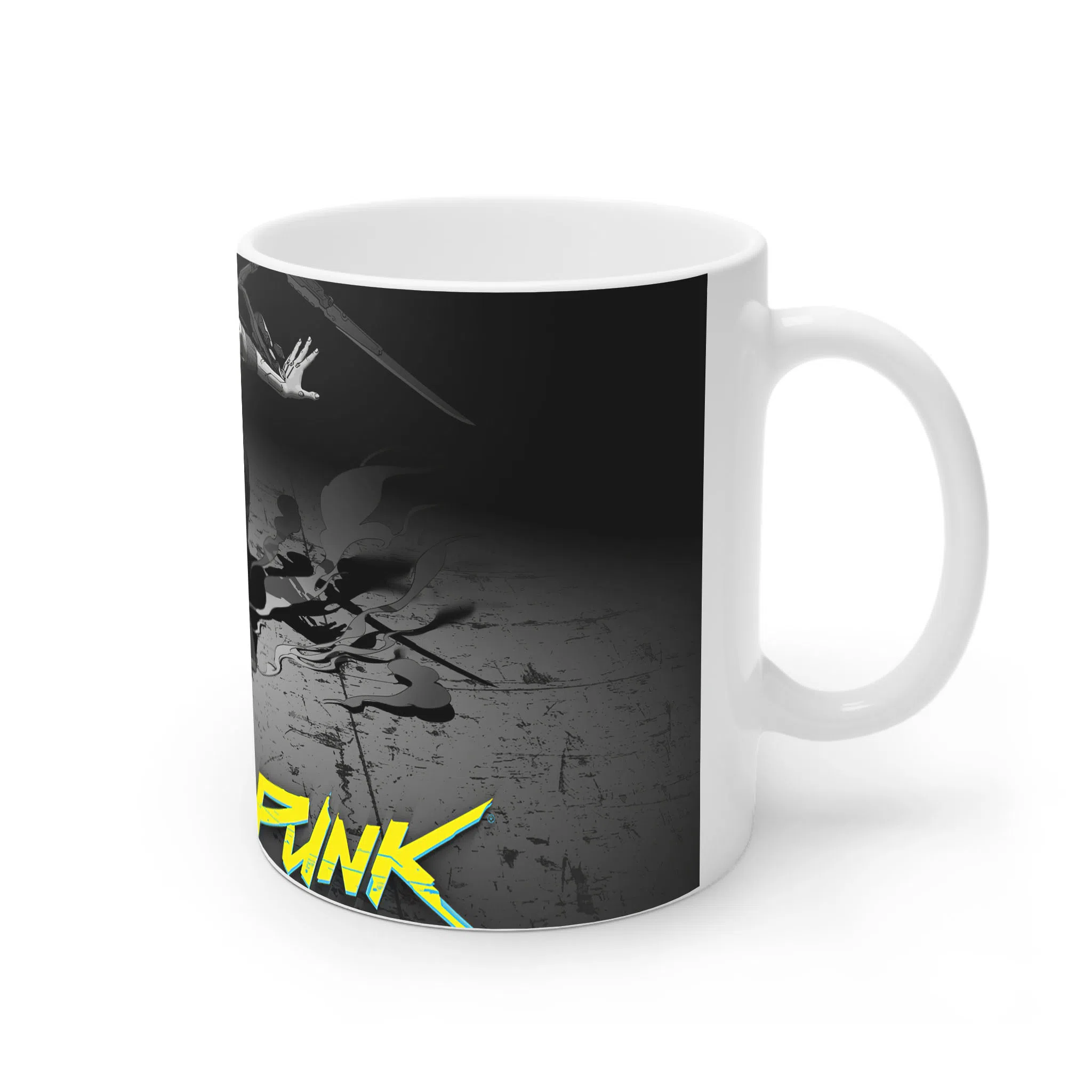 ماگ لیمینات طرح بازی سایبرپانک Cyberpunk 2077 Game کد NM6545 — تصویر 2