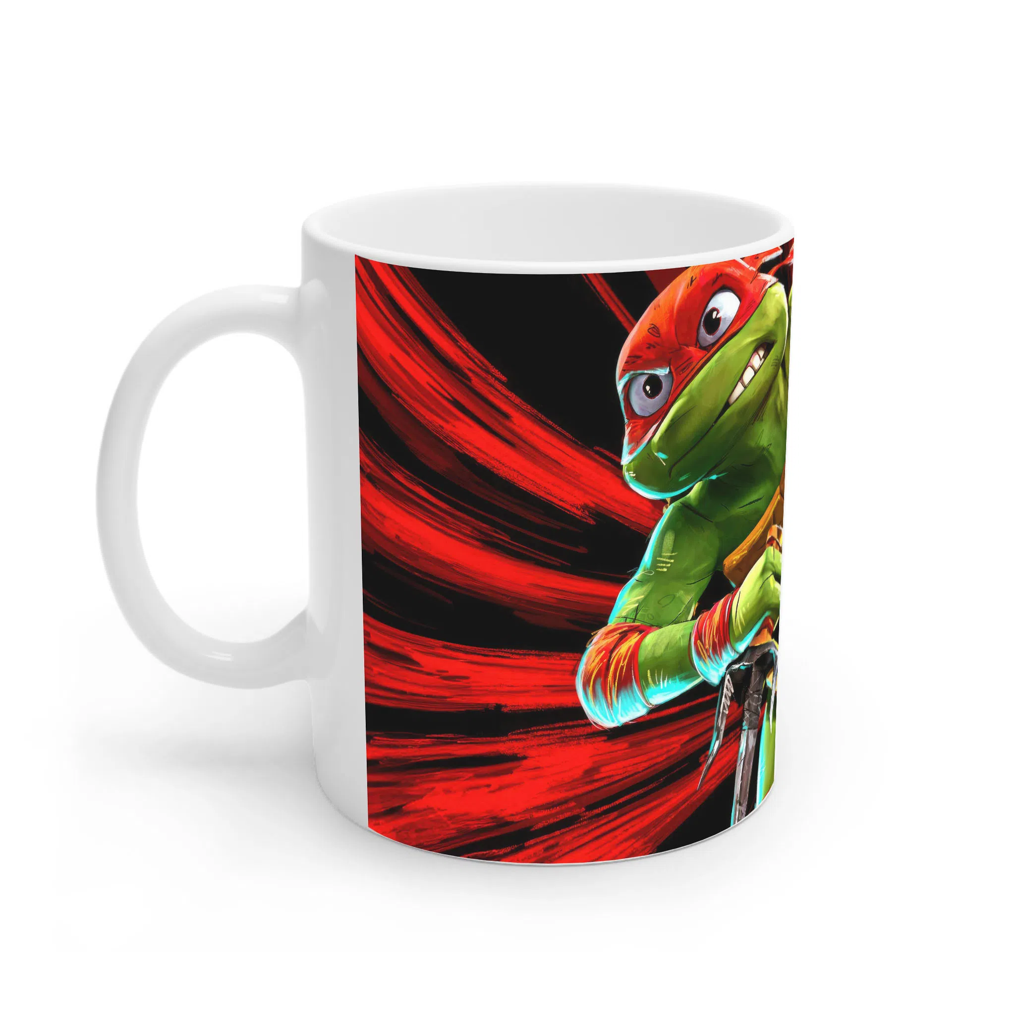 ماگ لیمینات طرح فیلم لاکپشت های نینجا Ninja Turtles کد NM12052 — تصویر 2