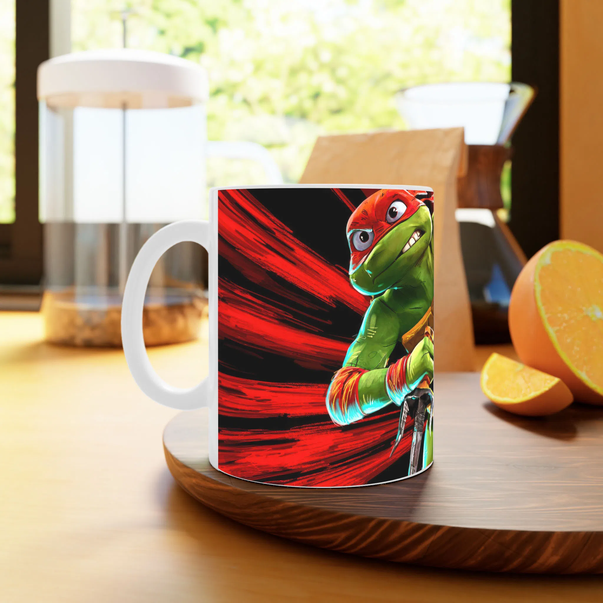 ماگ لیمینات طرح فیلم لاکپشت های نینجا Ninja Turtles کد NM12052 — تصویر 3