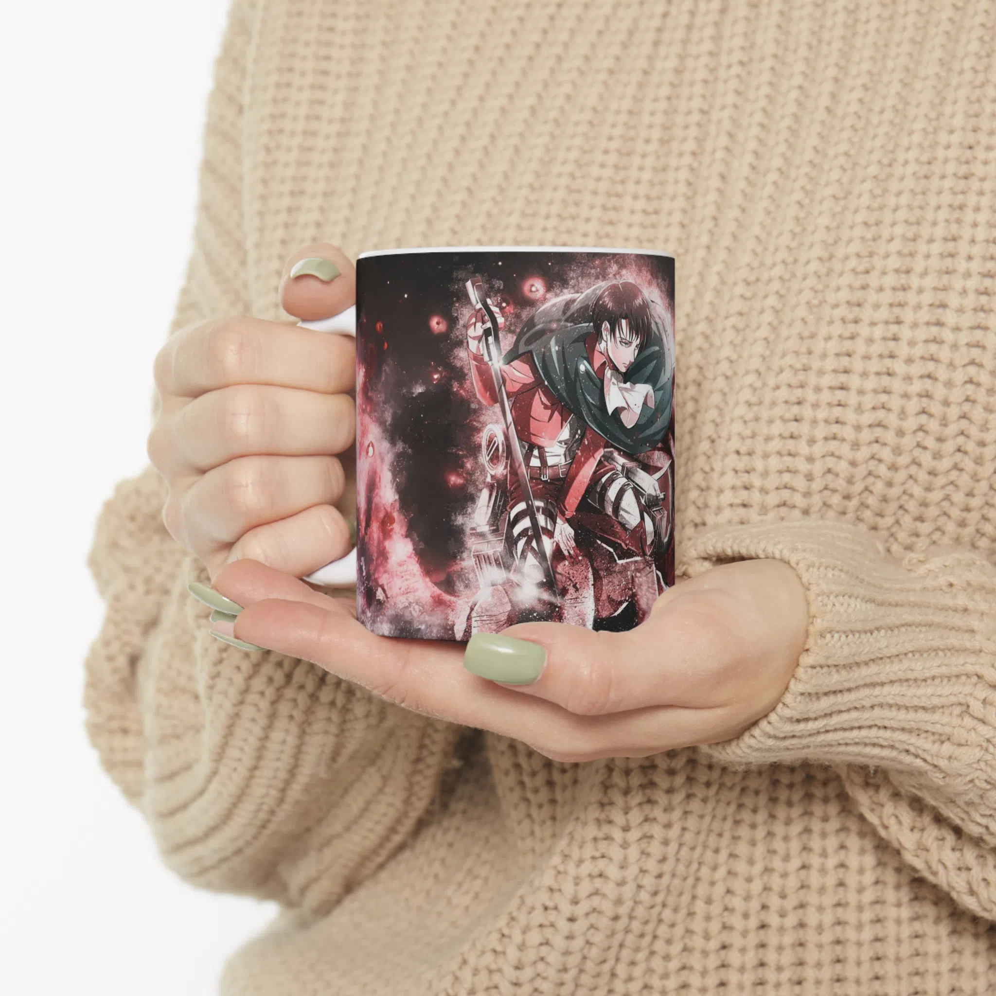 ماگ طرح انیمه اتک ان تایتان Attack on the Titan مدل NM2561 — تصویر 5