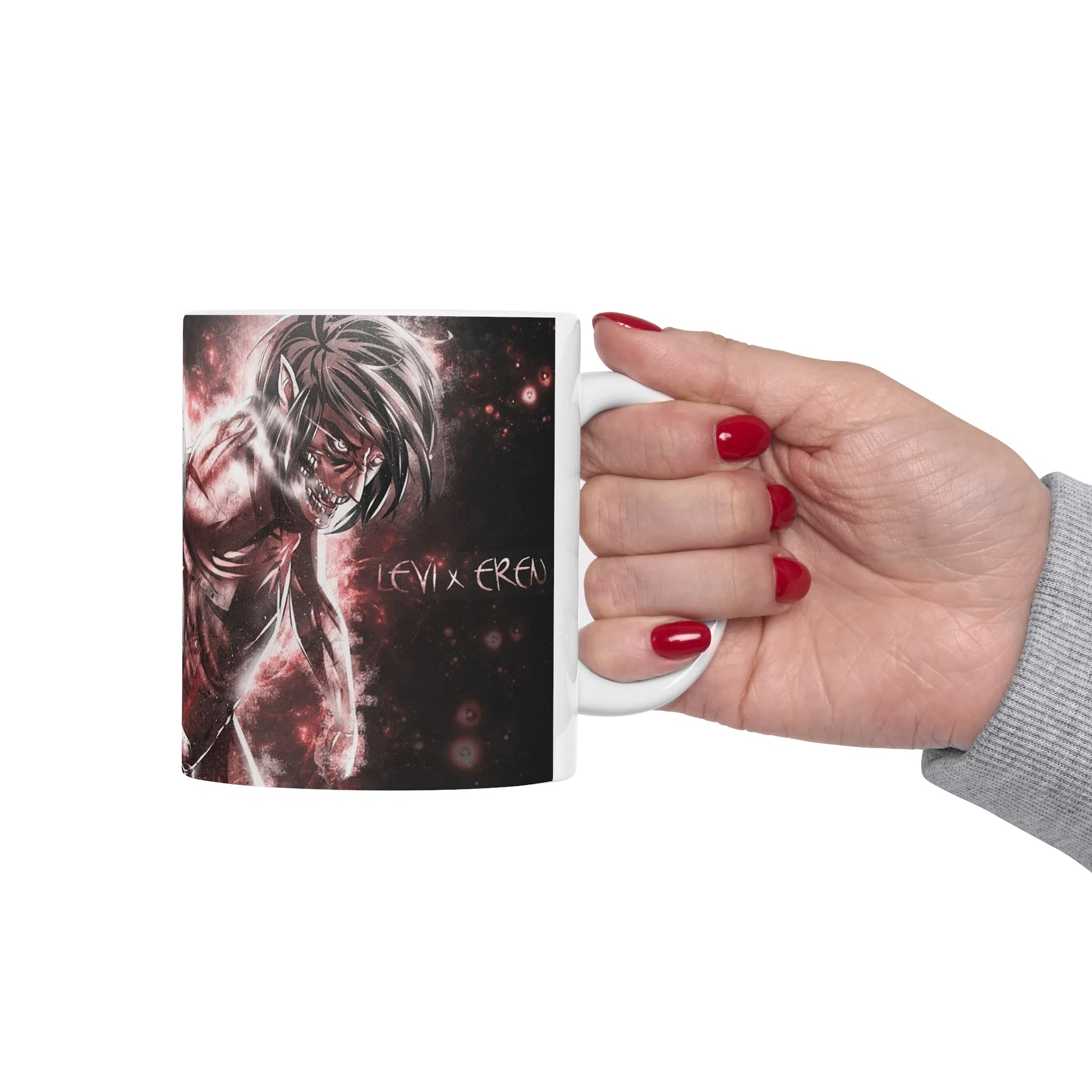 ماگ طرح انیمه اتک ان تایتان Attack on the Titan مدل NM2561 — تصویر 6