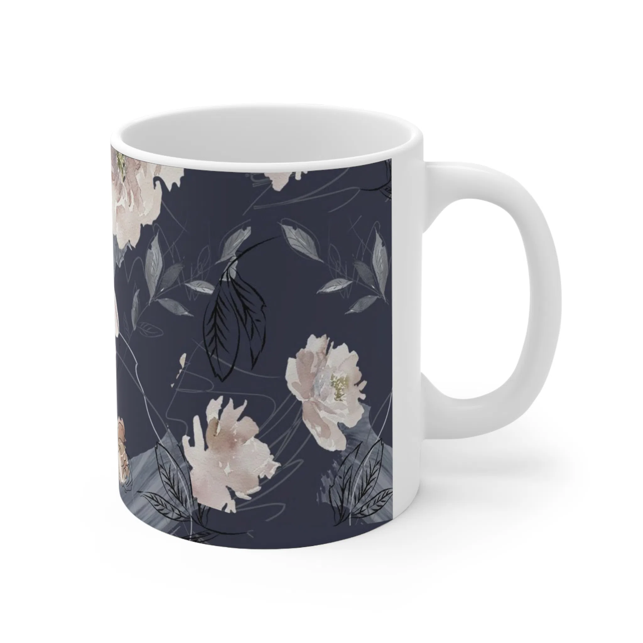 ماگ طرح گل Flower مدل NM1276 — تصویر 2