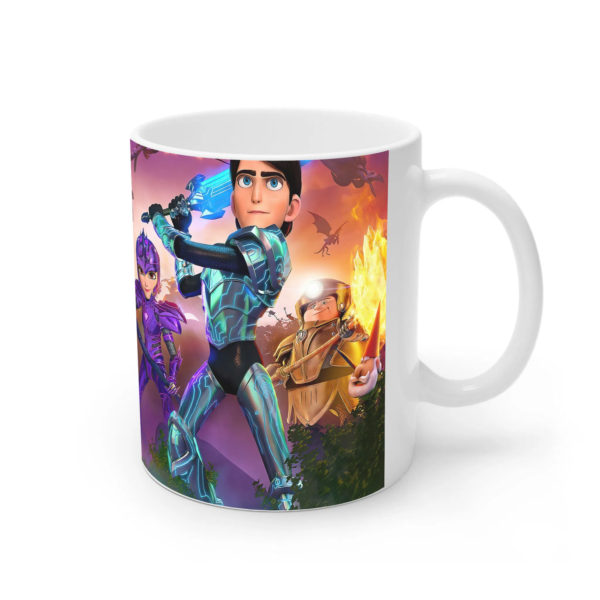 ماگ لیمینات طرح فیلم Trollhunters Rise of the Titans کد NM13160 — تصویر 2