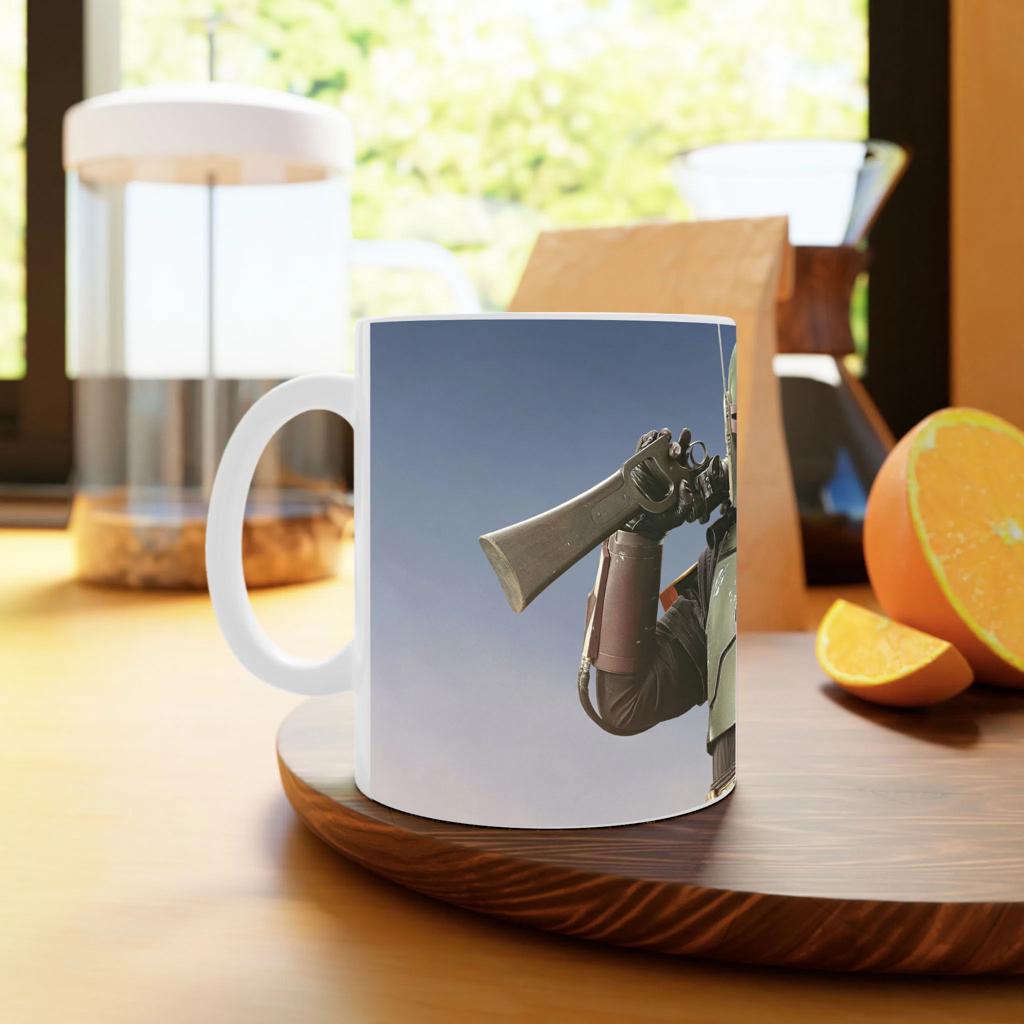ماگ لیمینات طرح سریال The Book of Boba Fett کد NM5237 — تصویر 3