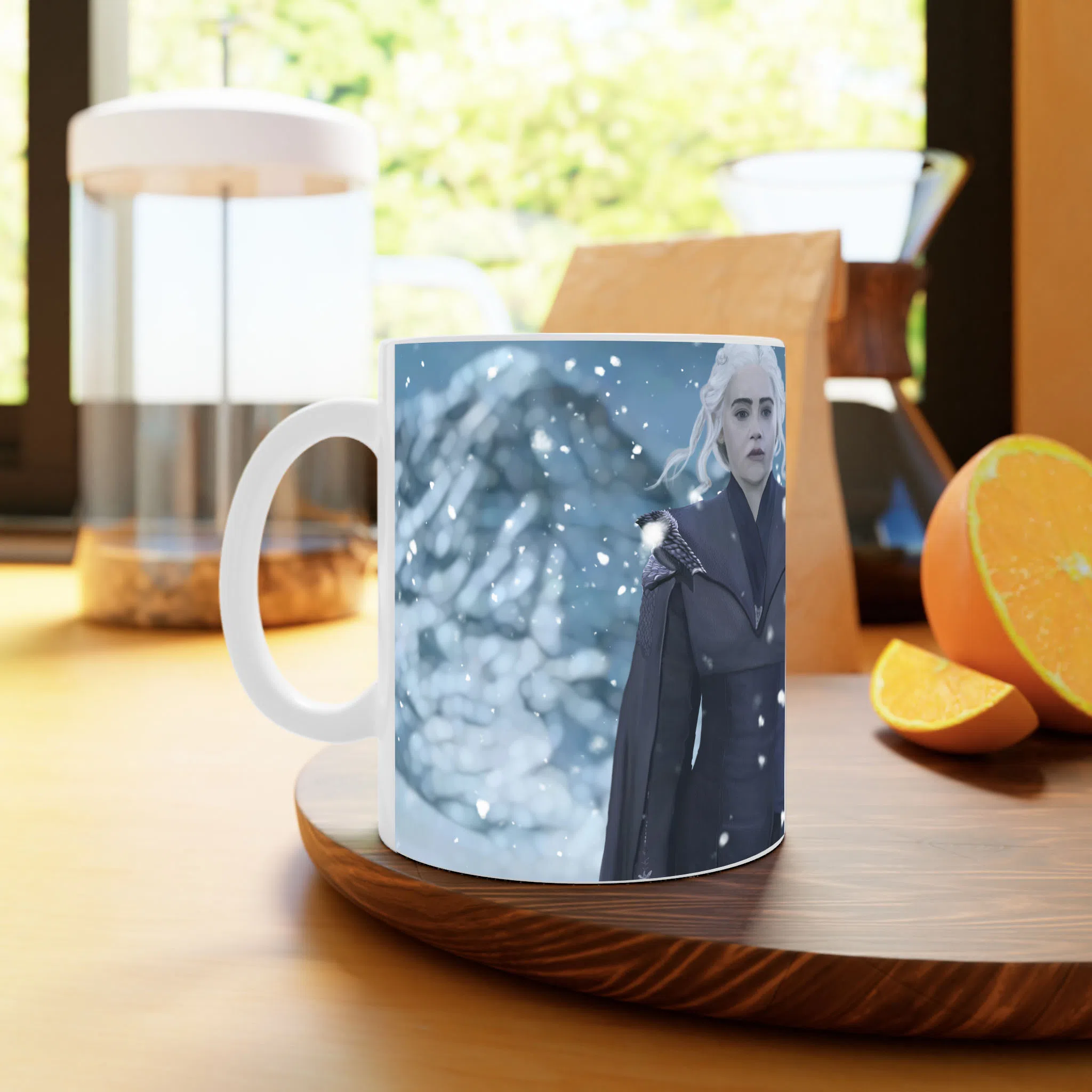 ماگ لیمینات طرح سریال بازی تاج و تخت Game of Thrones کد NM4147 — تصویر 3