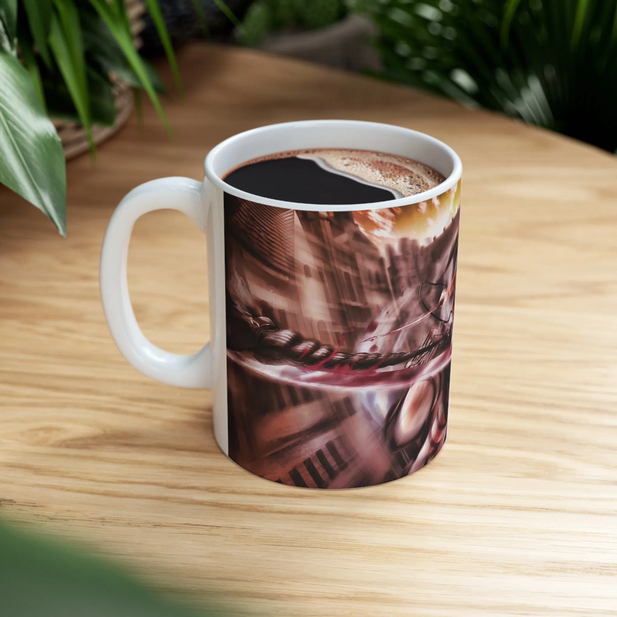 ماگ طرح انیمه اتک ان تایتان Attack on the Titan مدل NM2618 — تصویر 4