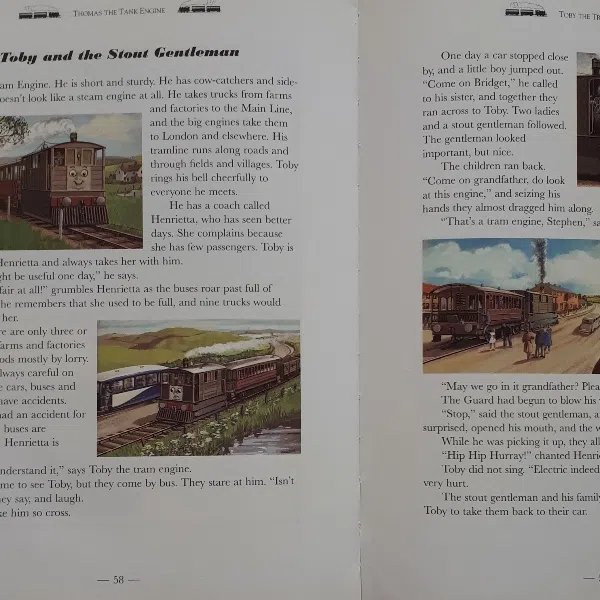 كتاب Thomas The Tank Engine اثر Rev. W. Awdry انتشارات DEAN — تصویر 2