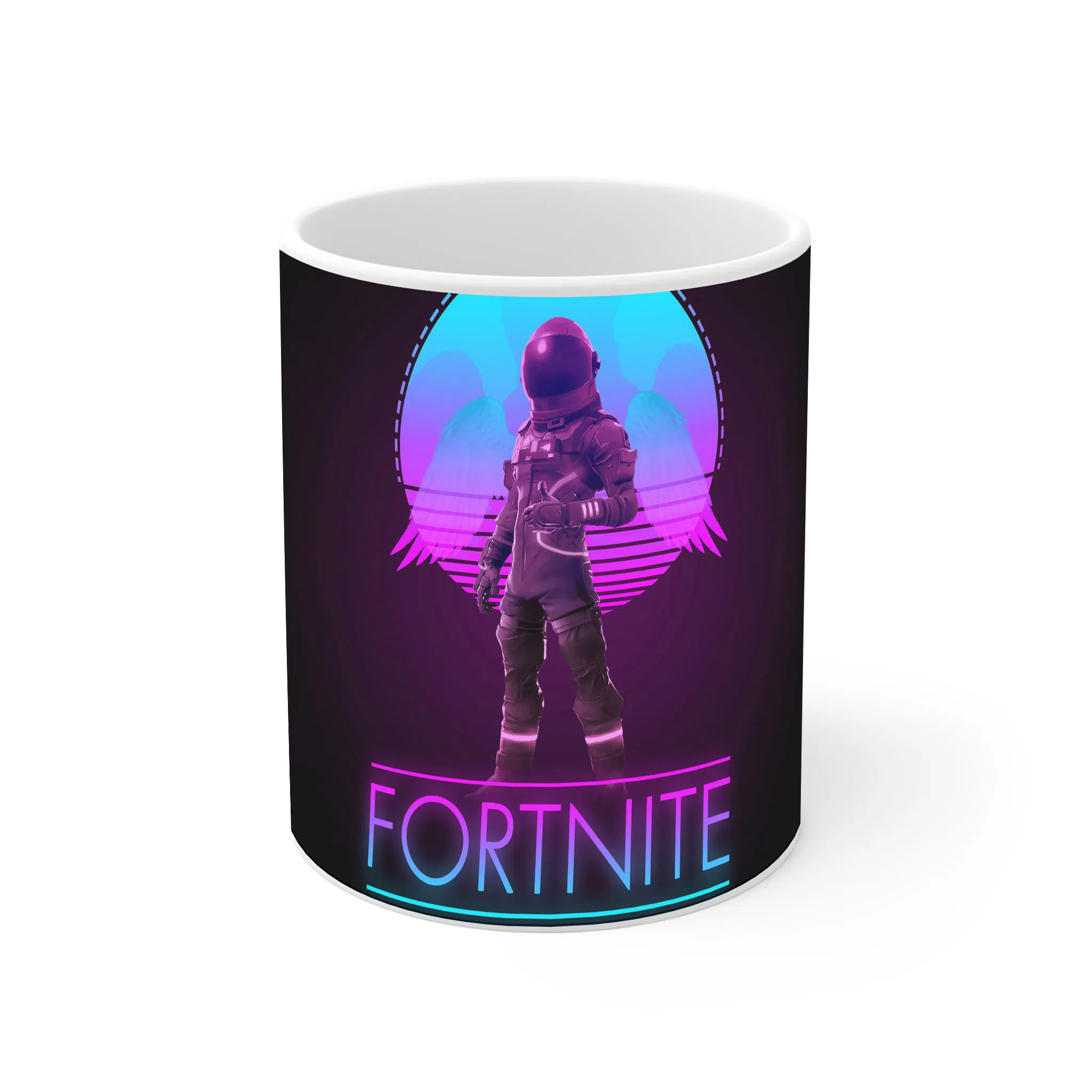 ماگ لیمینات طرح بازی فورتنایت Fortnite Game کد NM7298 — تصویر 2