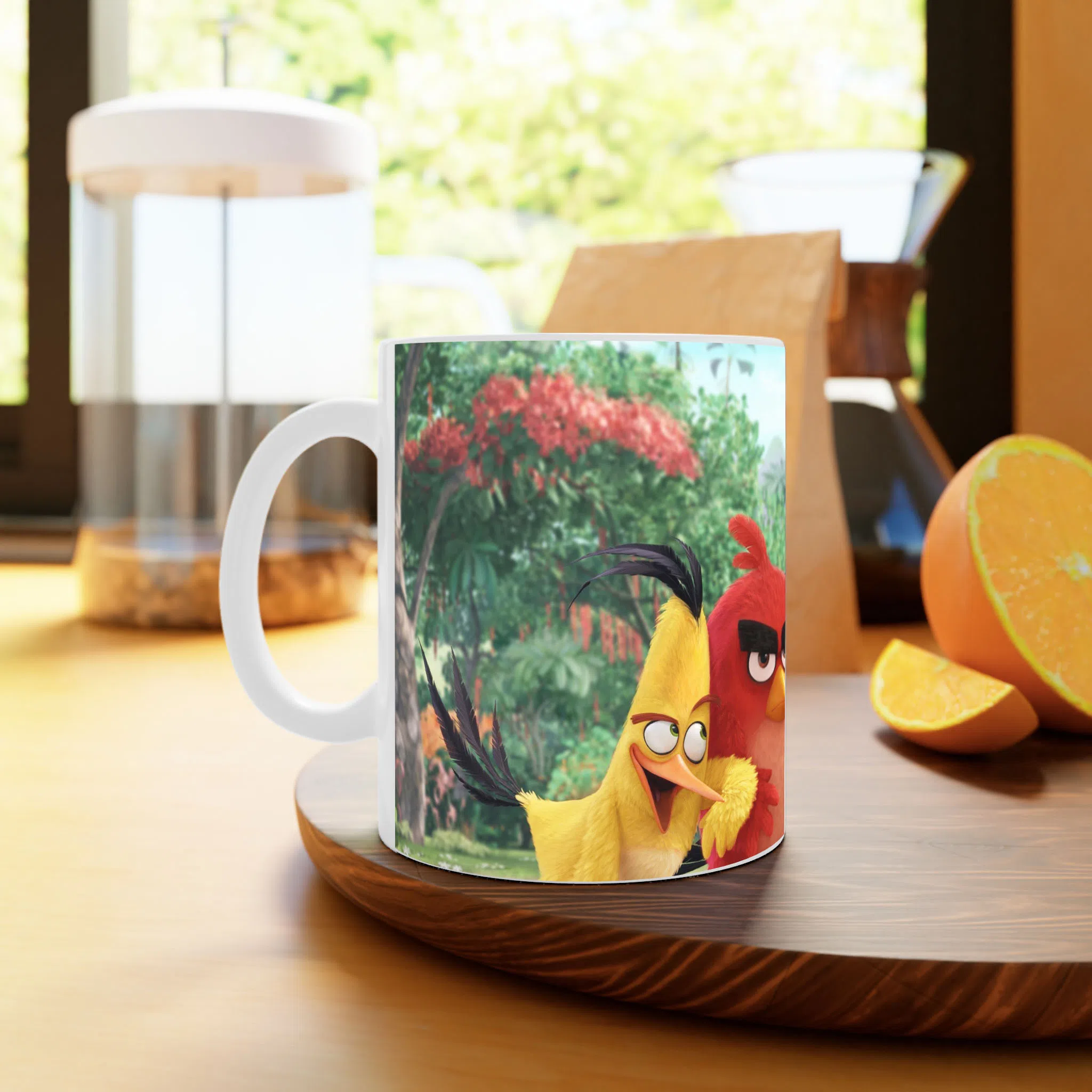 ماگ لیمینات طرح فیلم انگری بردز Angry Birds کد NM10485 — تصویر 3