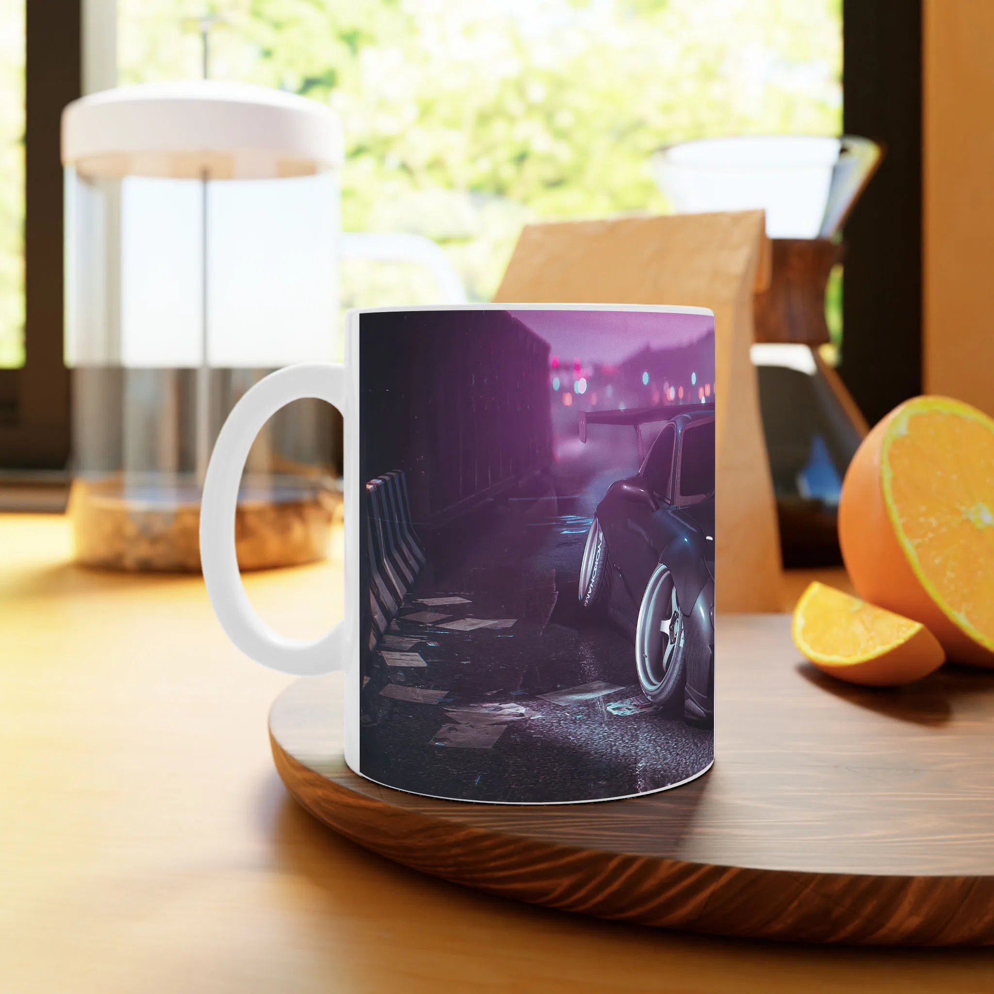 ماگ لیمینات طرح بازی Need For Speed Game کد NM8603 — تصویر 2