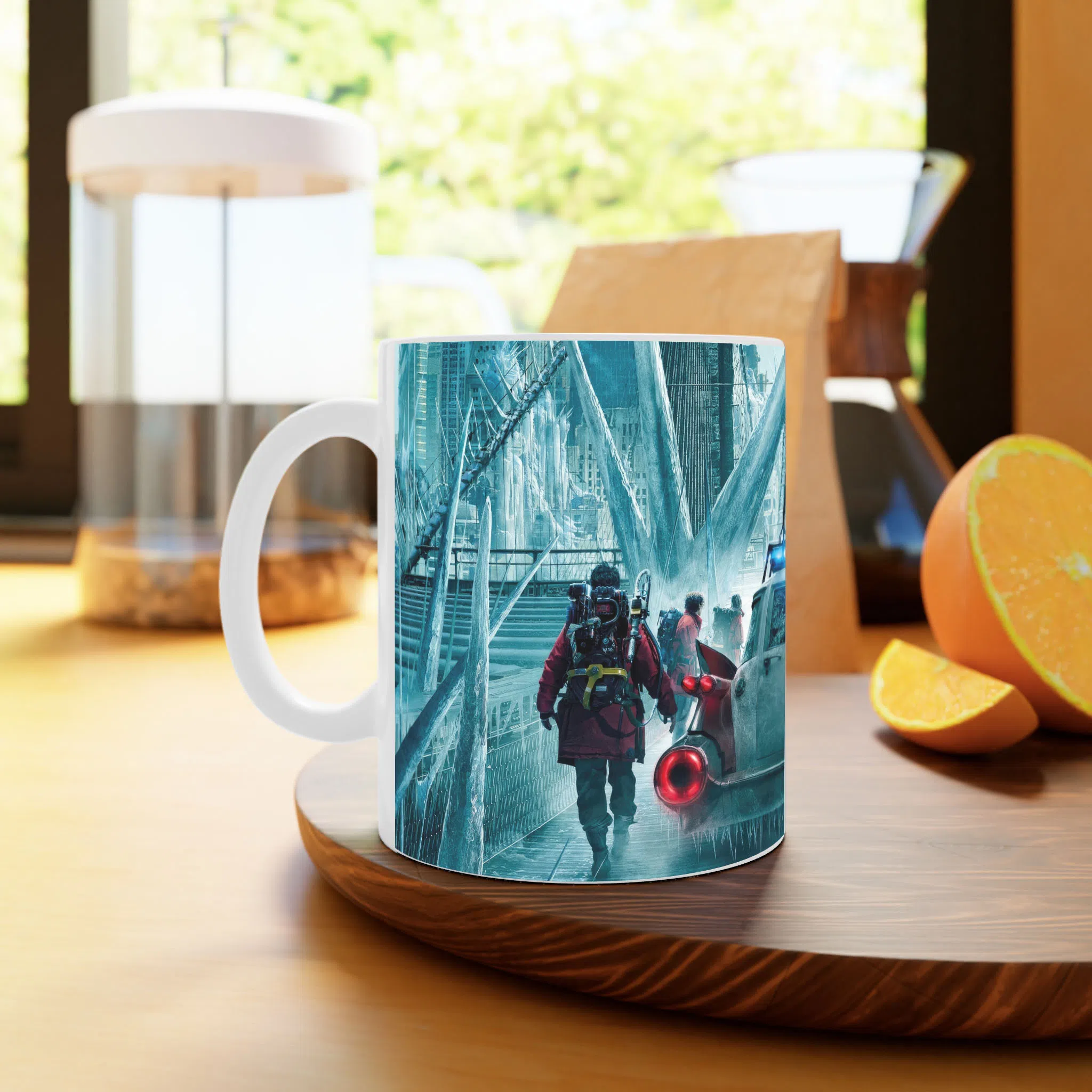ماگ لیمینات طرح فیلم Ghostbusters Frozen Empire کد NM11450 — تصویر 3